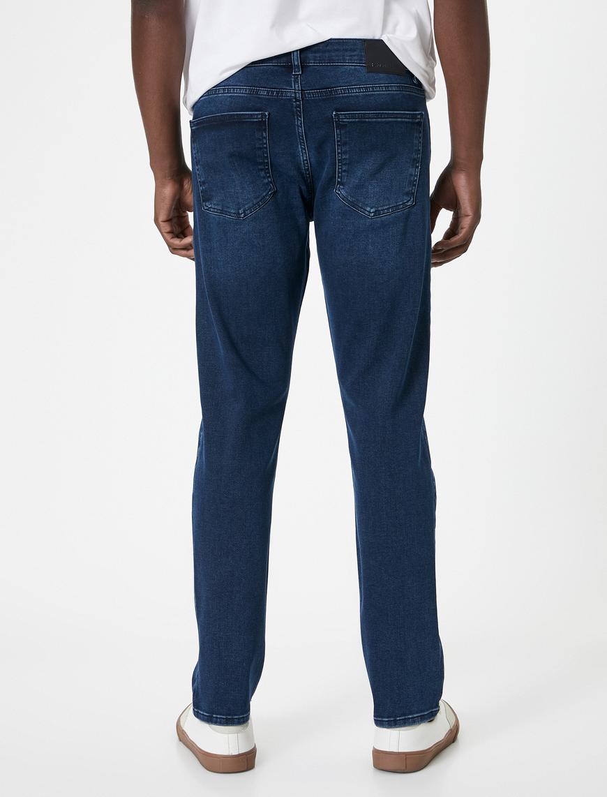   Slim Fit Kot Pantolon - Brad Jean