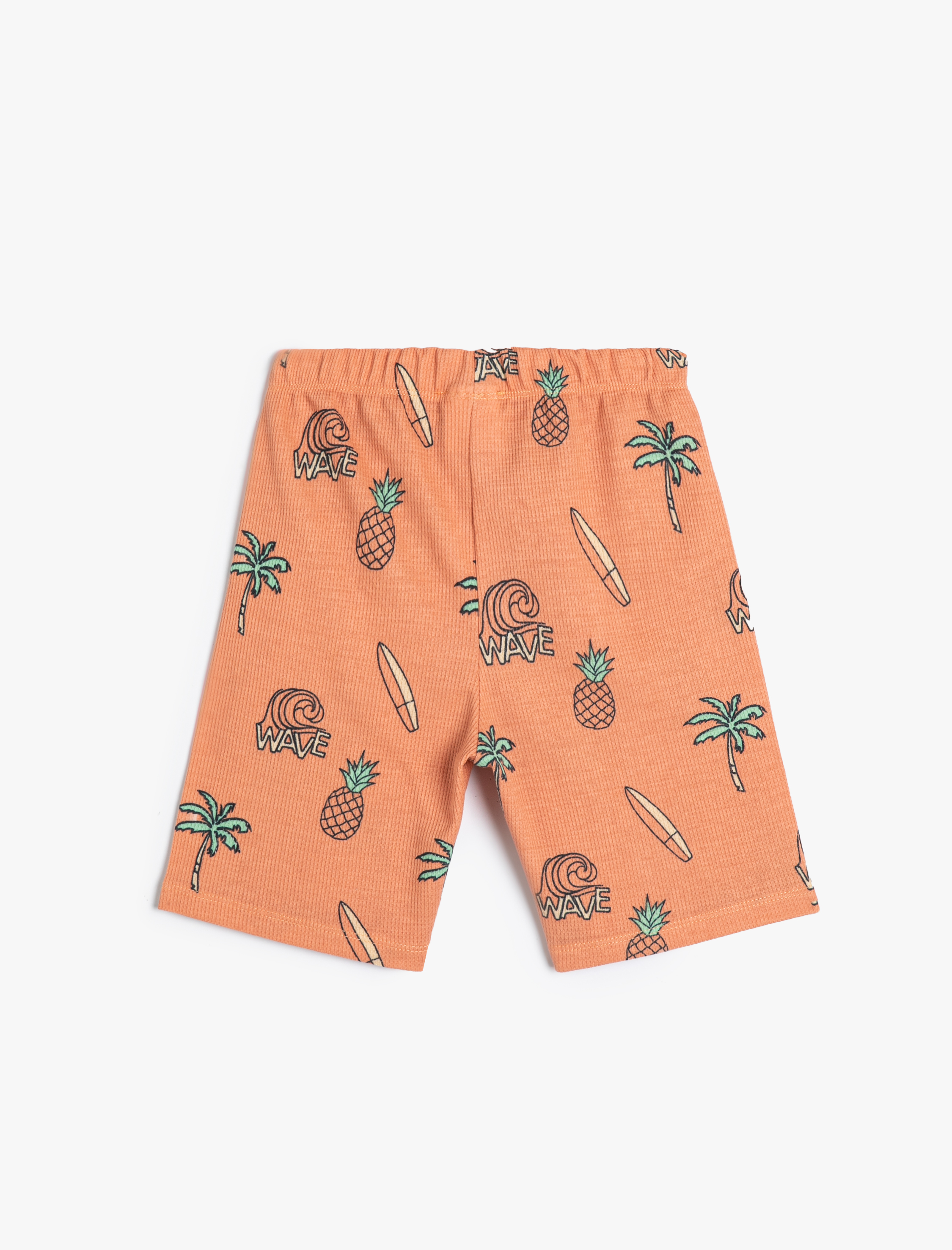  Erkek Çocuk Basic Şort Beli Bağlamalı Cep Detaylı