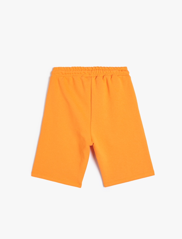 Erkek Çocuk Basic Şort Beli Bağlamalı Cep Detaylı