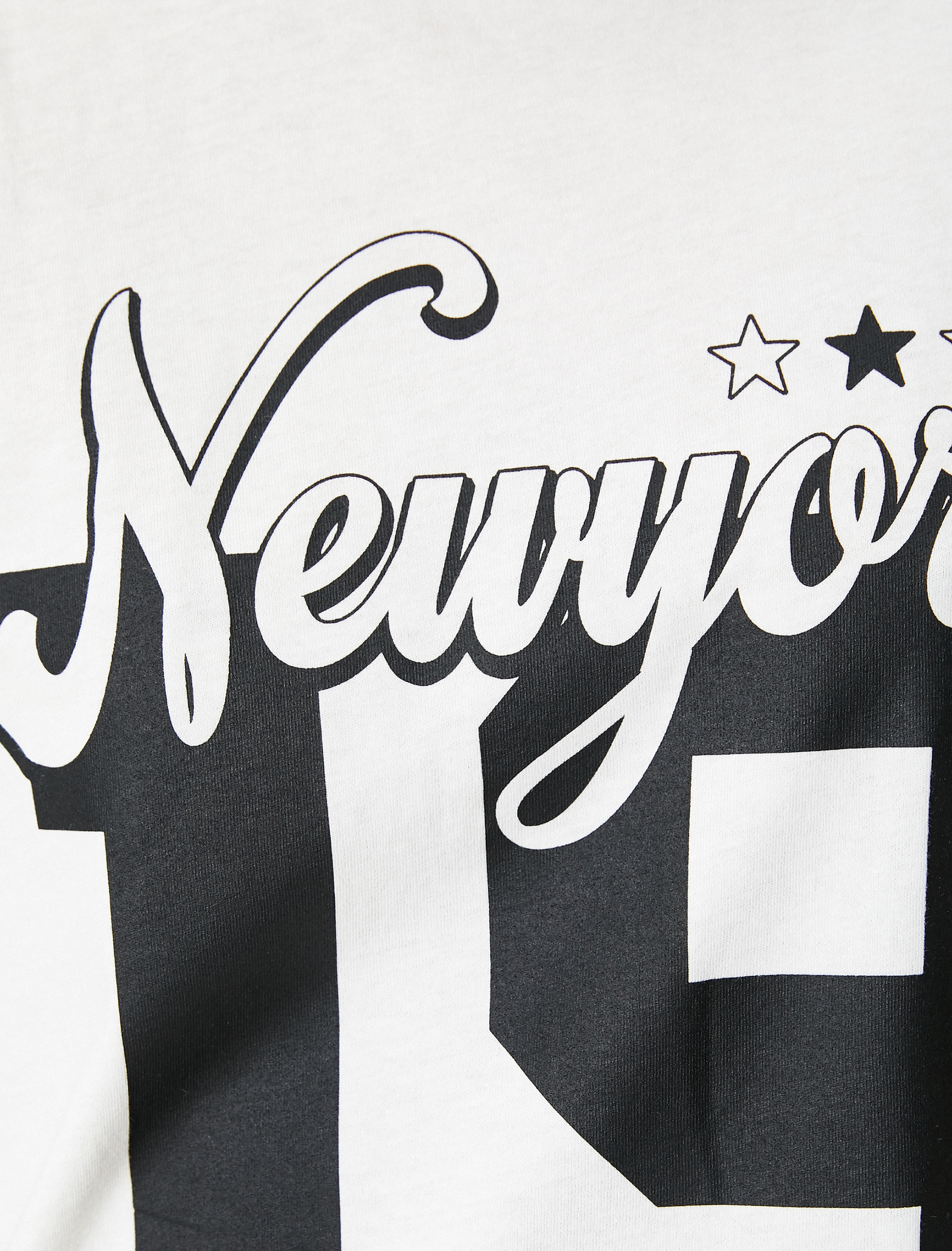   Kolej Tişört Rahat Kalıp Kısa Kollu Bisiklet Yaka Pamuklu