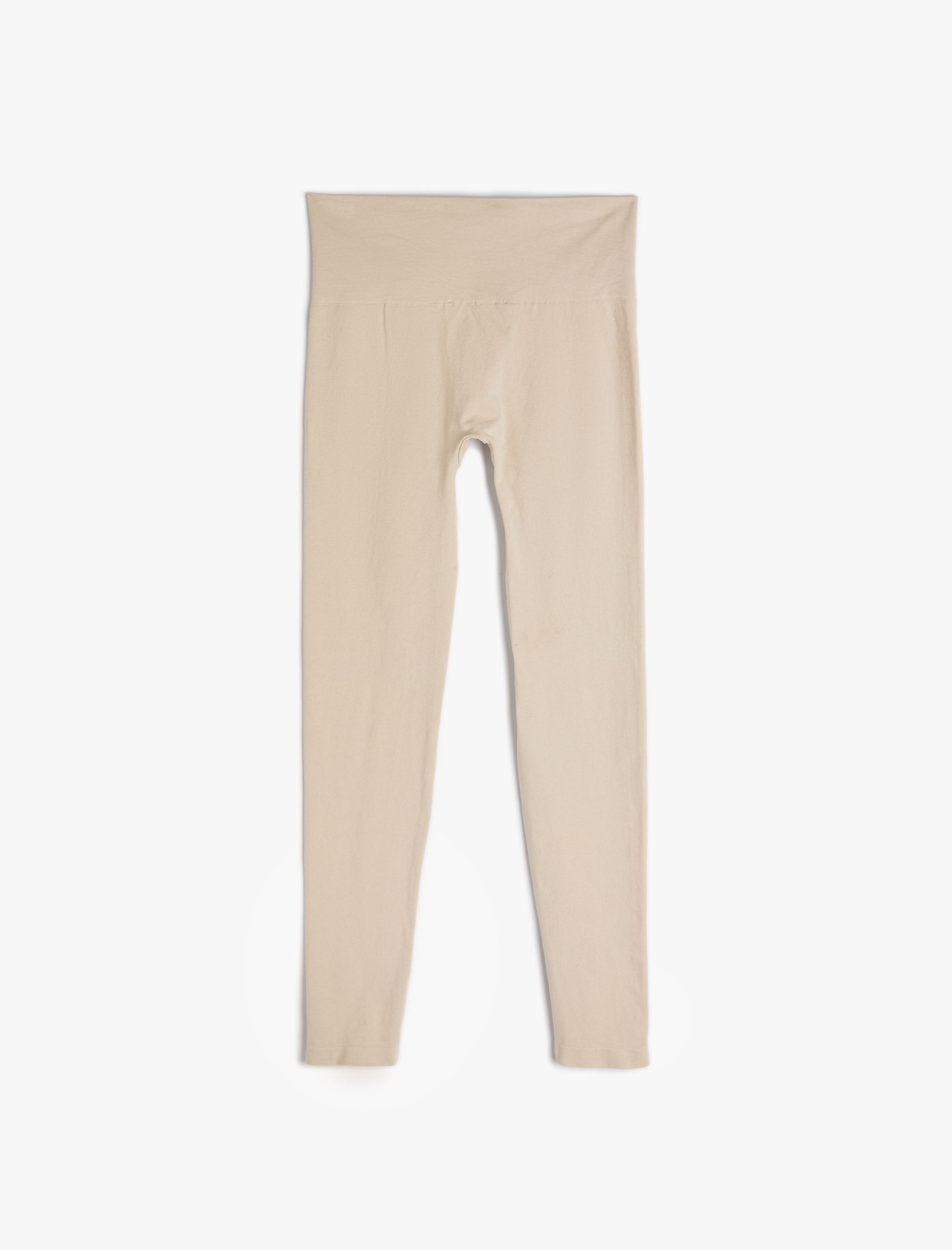   Yüksek Bel Spor Yoga Taytı Dikişsiz Örme Kumaş Slim Fit