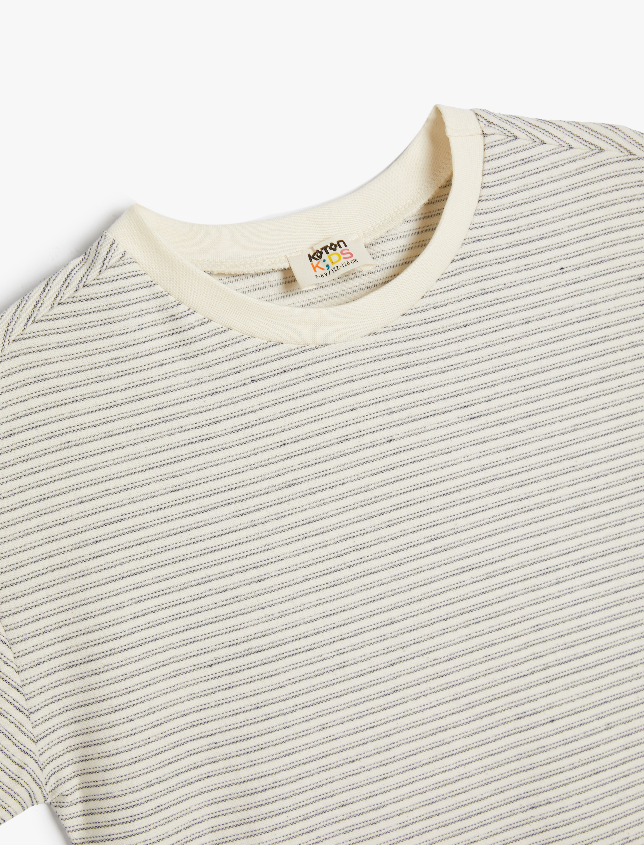  Erkek Çocuk Tişört Kısa Kollu Bisiklet Yaka Pamuklu