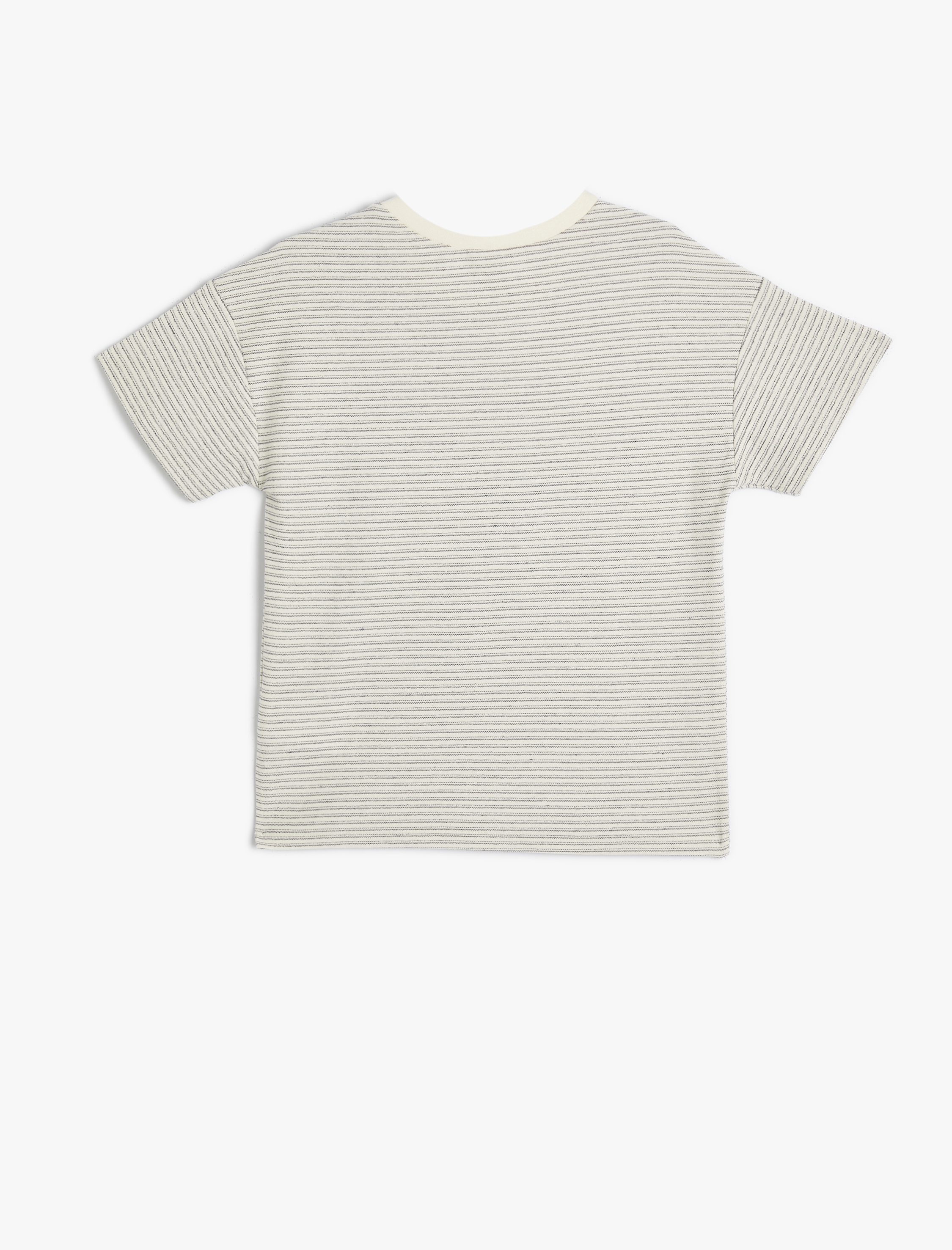  Erkek Çocuk Tişört Kısa Kollu Bisiklet Yaka Pamuklu