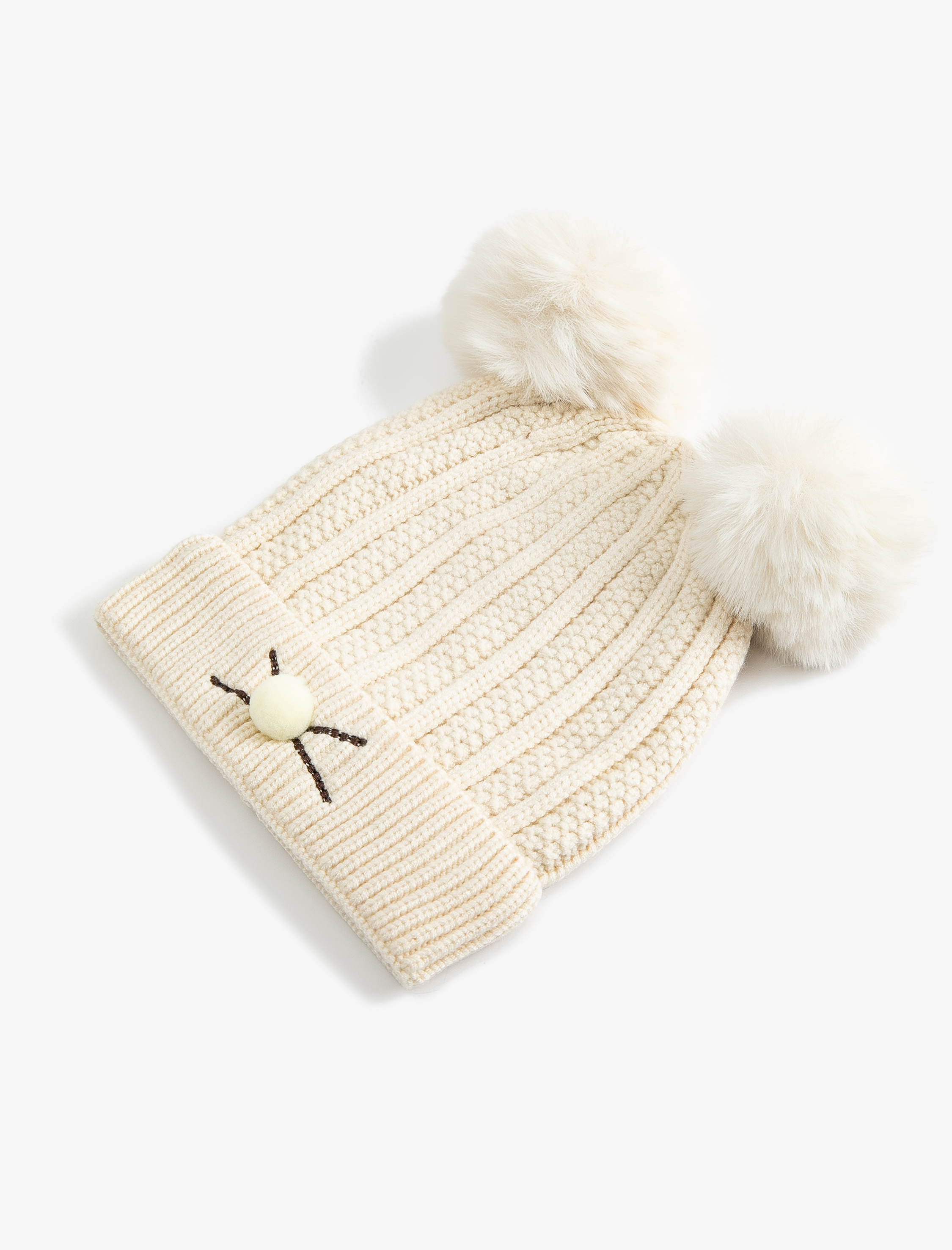  Erkek Bebek Ponponlu Bere İşleme ve Aplike Detaylı