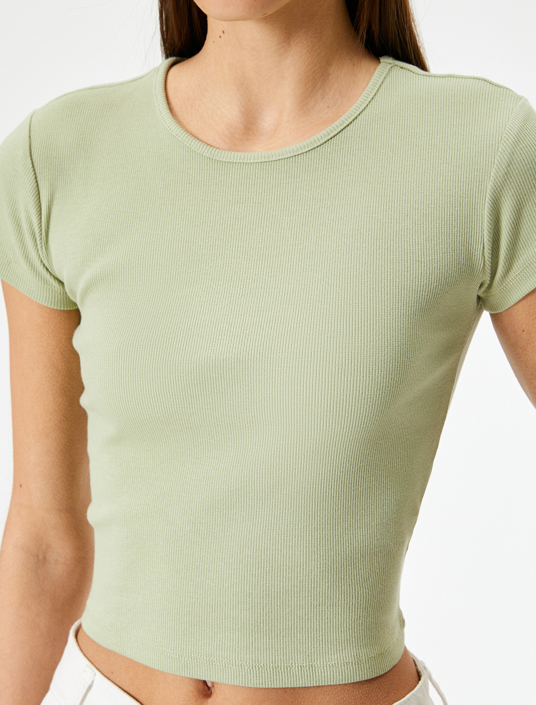 Basic Body Kısa Kollu Yuvarlak Yaka Pamuklu