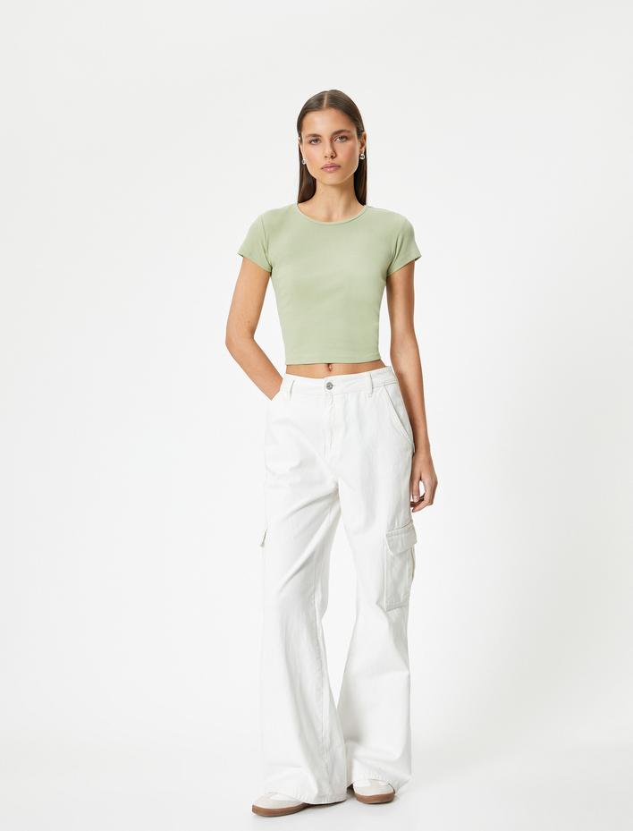  Basic Body Kısa Kollu Yuvarlak Yaka Pamuklu