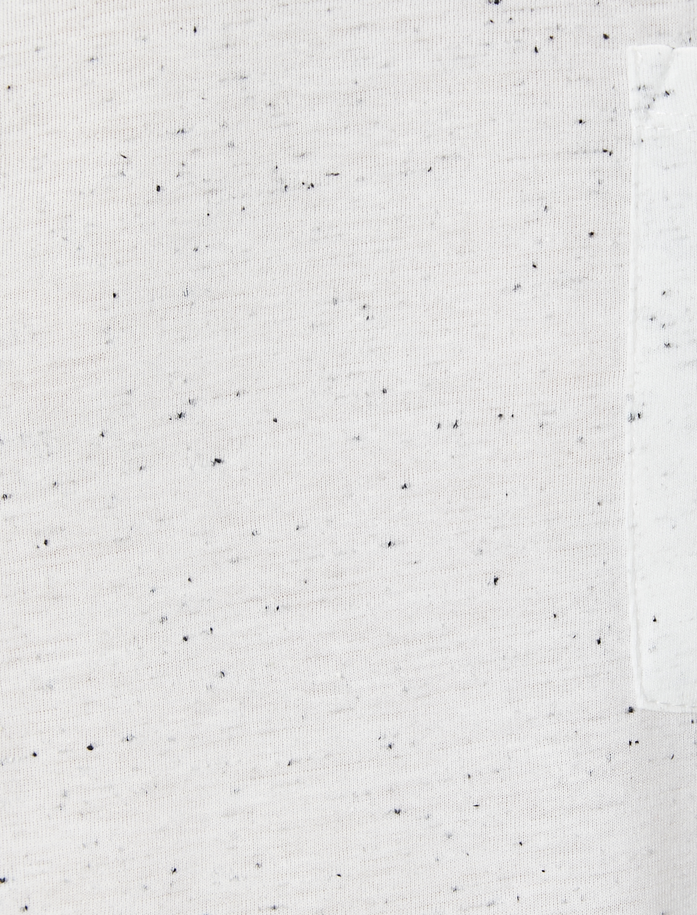   Kırçıllı Tişört Slim Fit Cep Detaylı Bisiklet Yaka Kısa Kollu