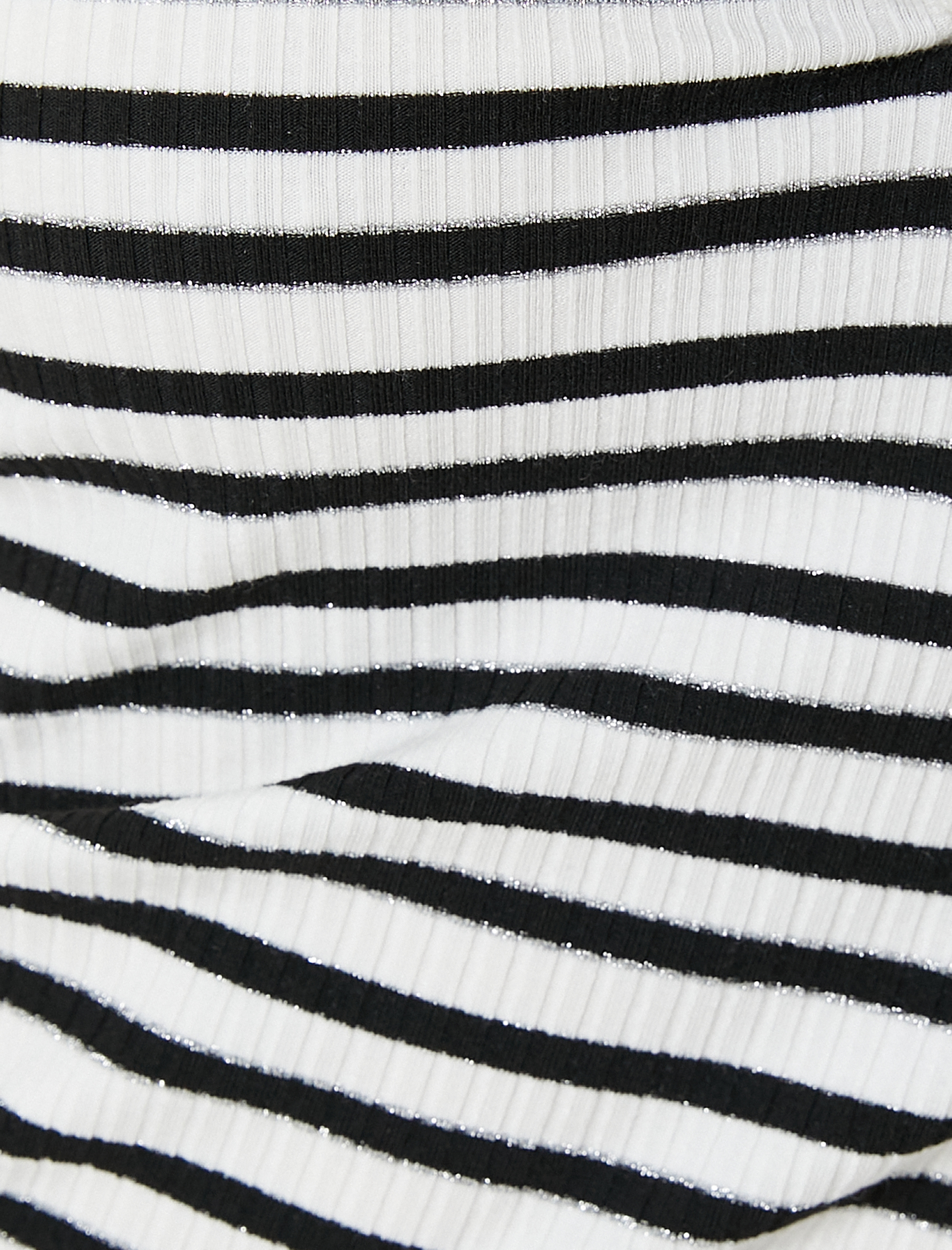   Simli Polo Yaka Tişört Kısa Kollu Fitilli Standart Kesim