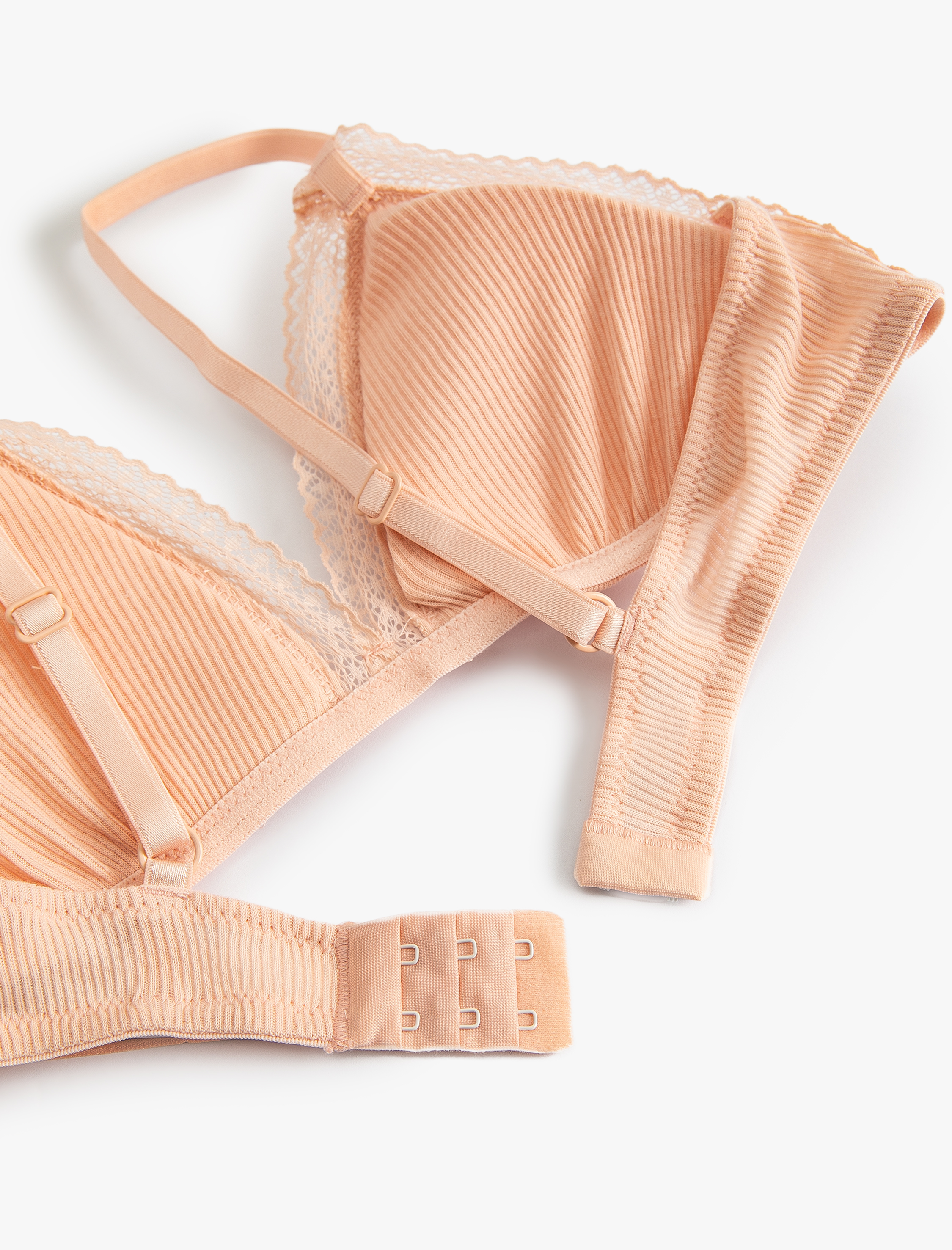   Dolgusuz Balensiz Sütyen Dantelli Fitilli