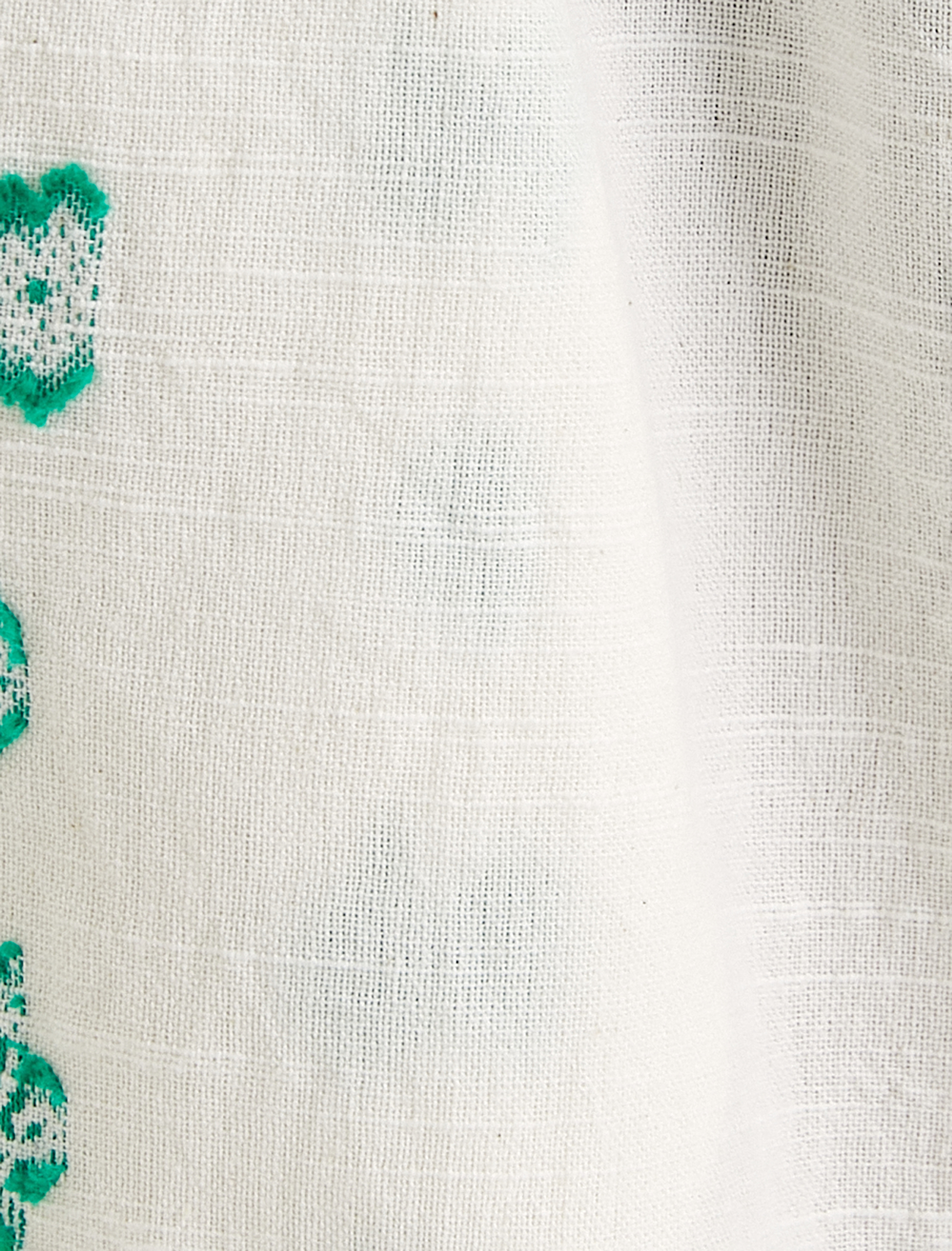   Mini Şort Beli Bağcıklı Çiçekli Cepli