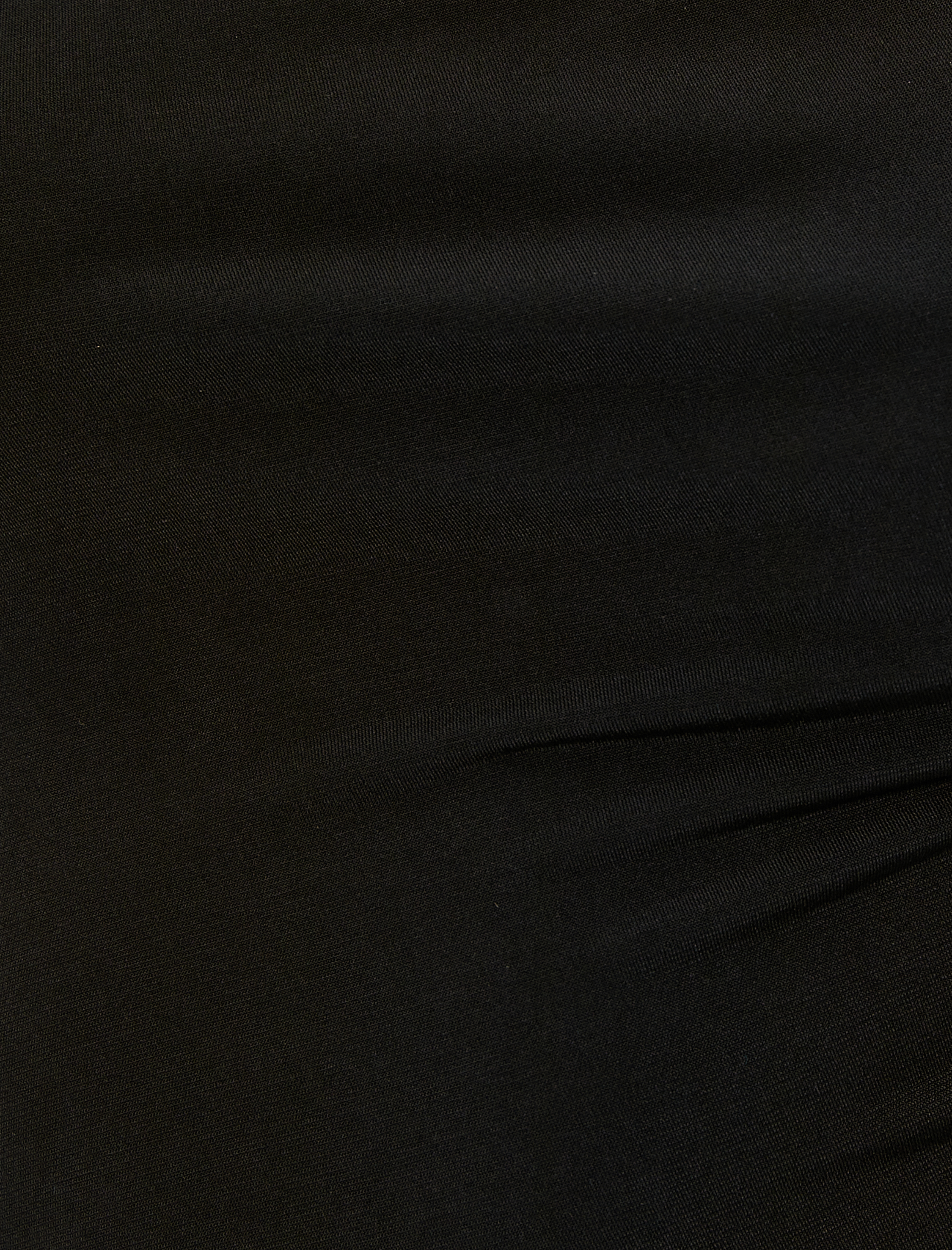   Midi Elbise Drape Yaka Kısa Kollu Standart Kesim