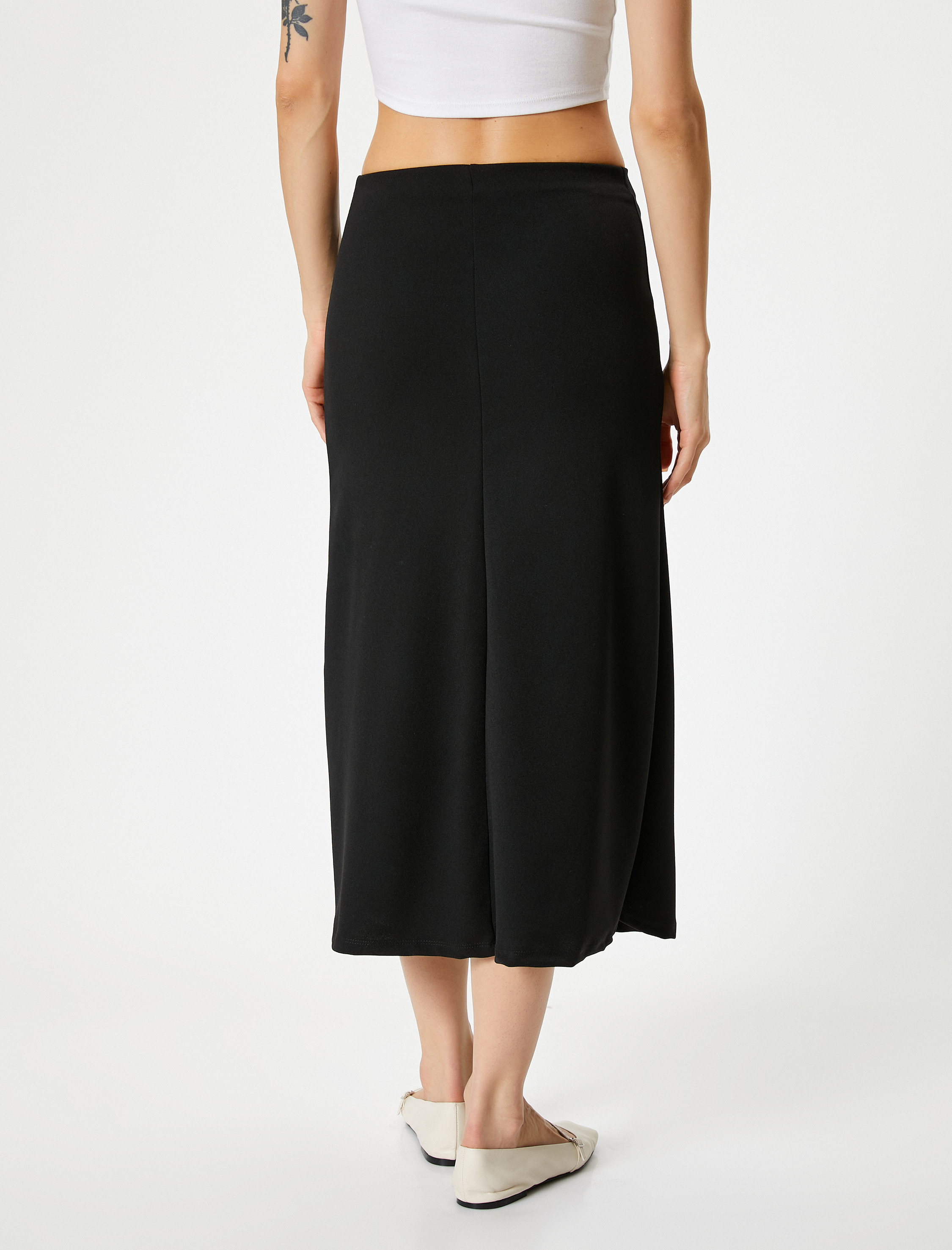   Uzun Kalem Etek Normal Bel