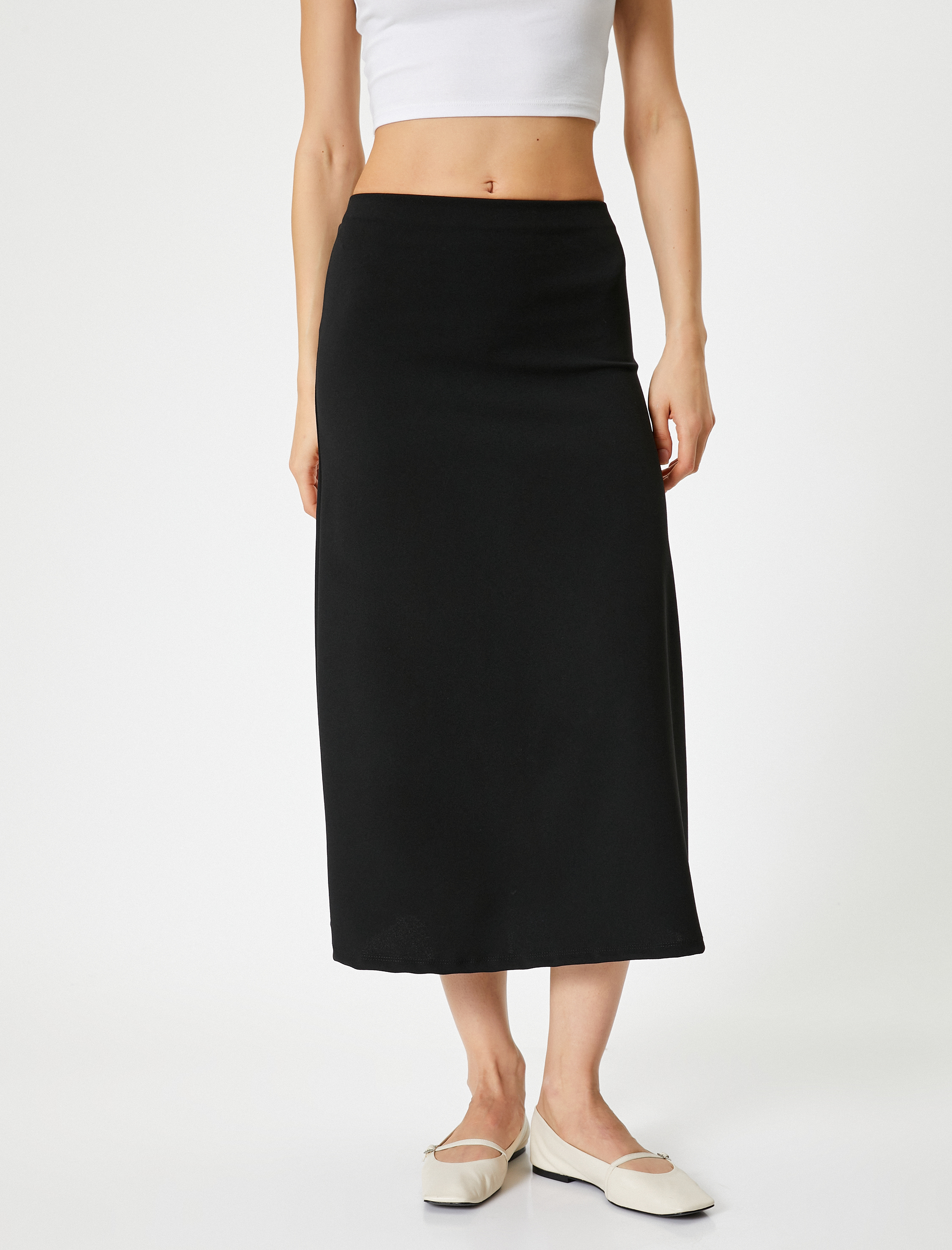   Uzun Kalem Etek Normal Bel