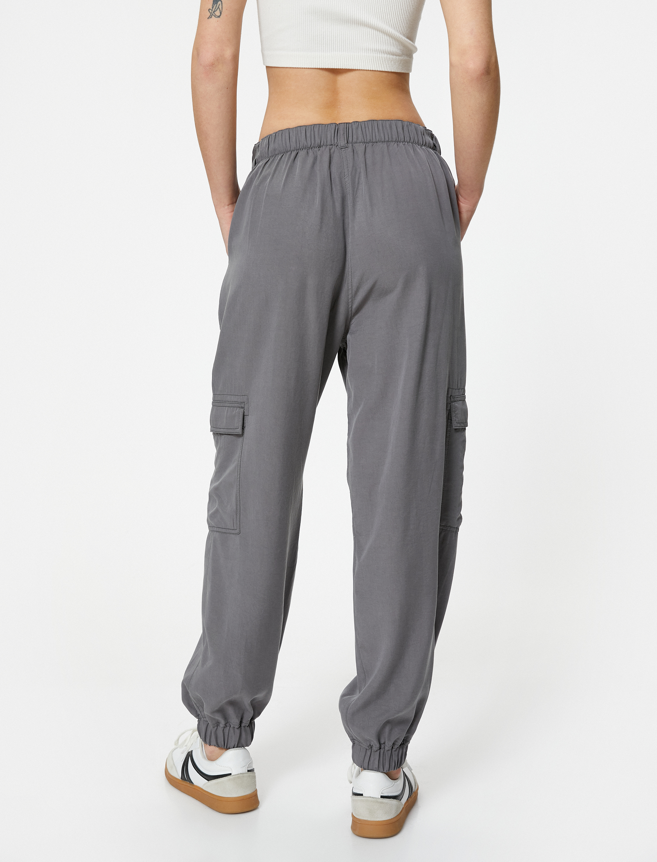   Kargo Jogger Pantolon Cepli Lyocell™ Kumaş