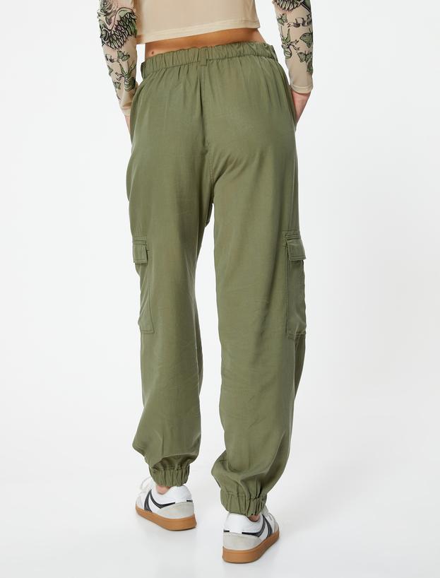 Kargo Jogger Pantolon Cepli Lyocell™ Kumaş_4