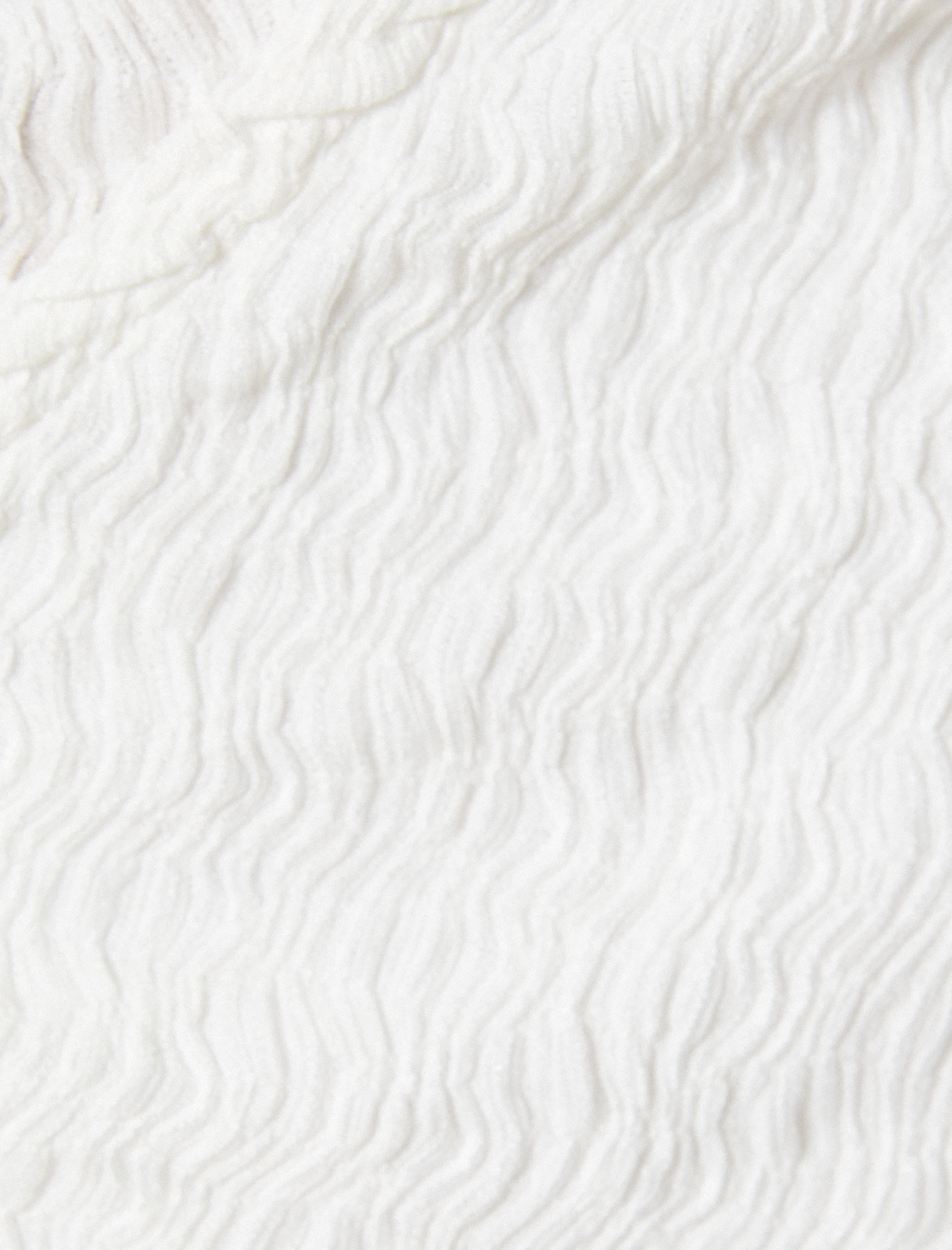 Kruvaze Balon Kol Crop Tişört Önden Bağlamalı Dokulu Bürümcük