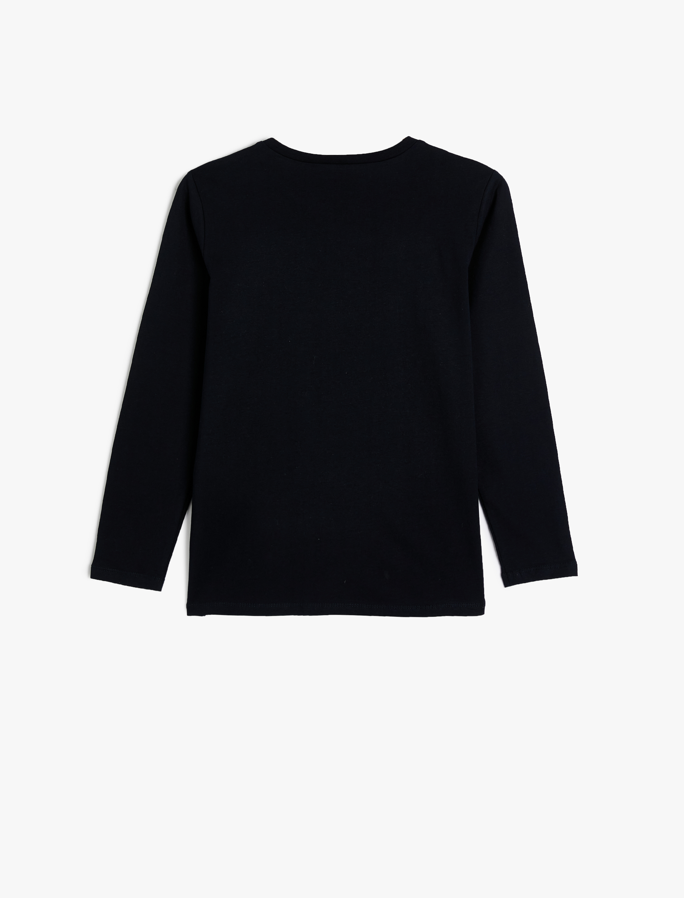  Erkek Çocuk Tişört Uzay Temalı Uzun Kollu Bisiklet Yaka