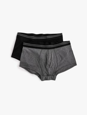 2'li Slip Boxer Seti Çok Renkli_1