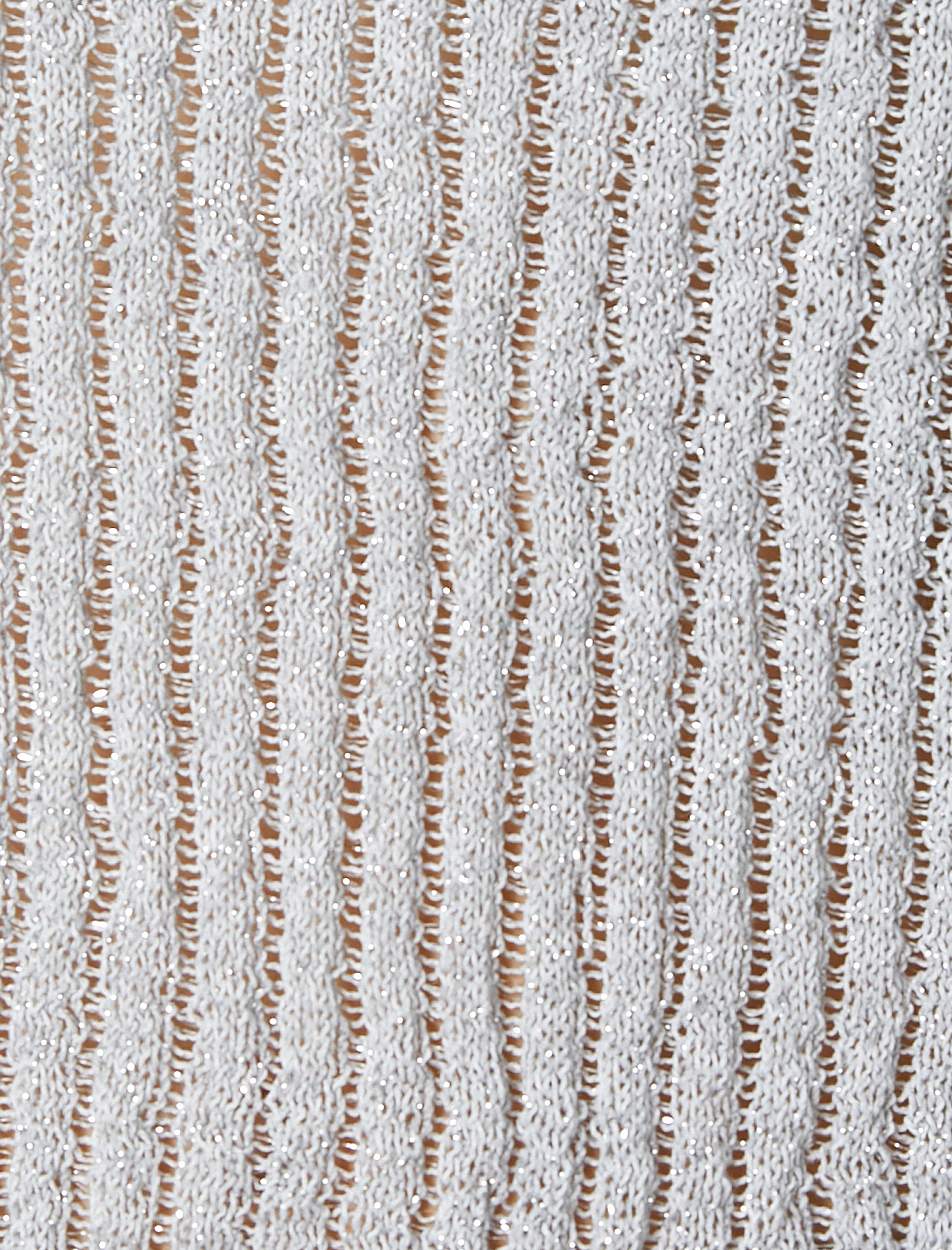   Ajurlu Kazak Bisiklet Yaka Metalik Simli