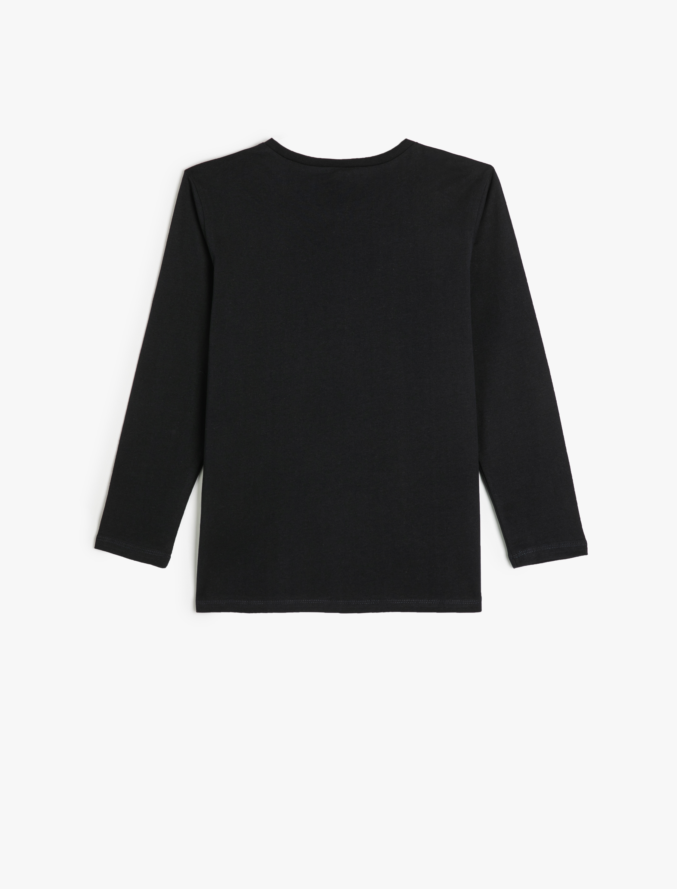  Erkek Çocuk Tişört Spor Temalı Uzun Kollu Bisiklet Yaka