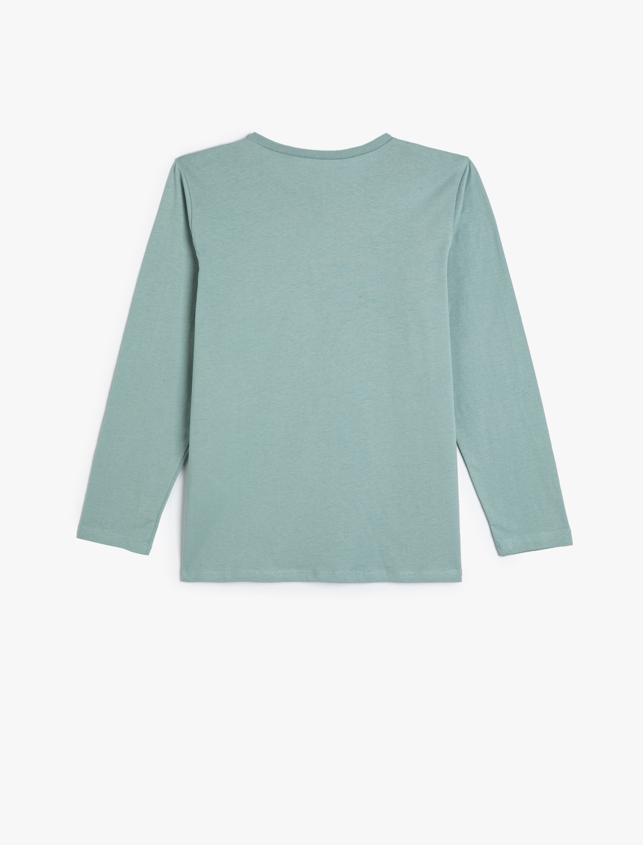  Erkek Çocuk Tişört Uzay Temalı Uzun Kollu Bisiklet Yaka