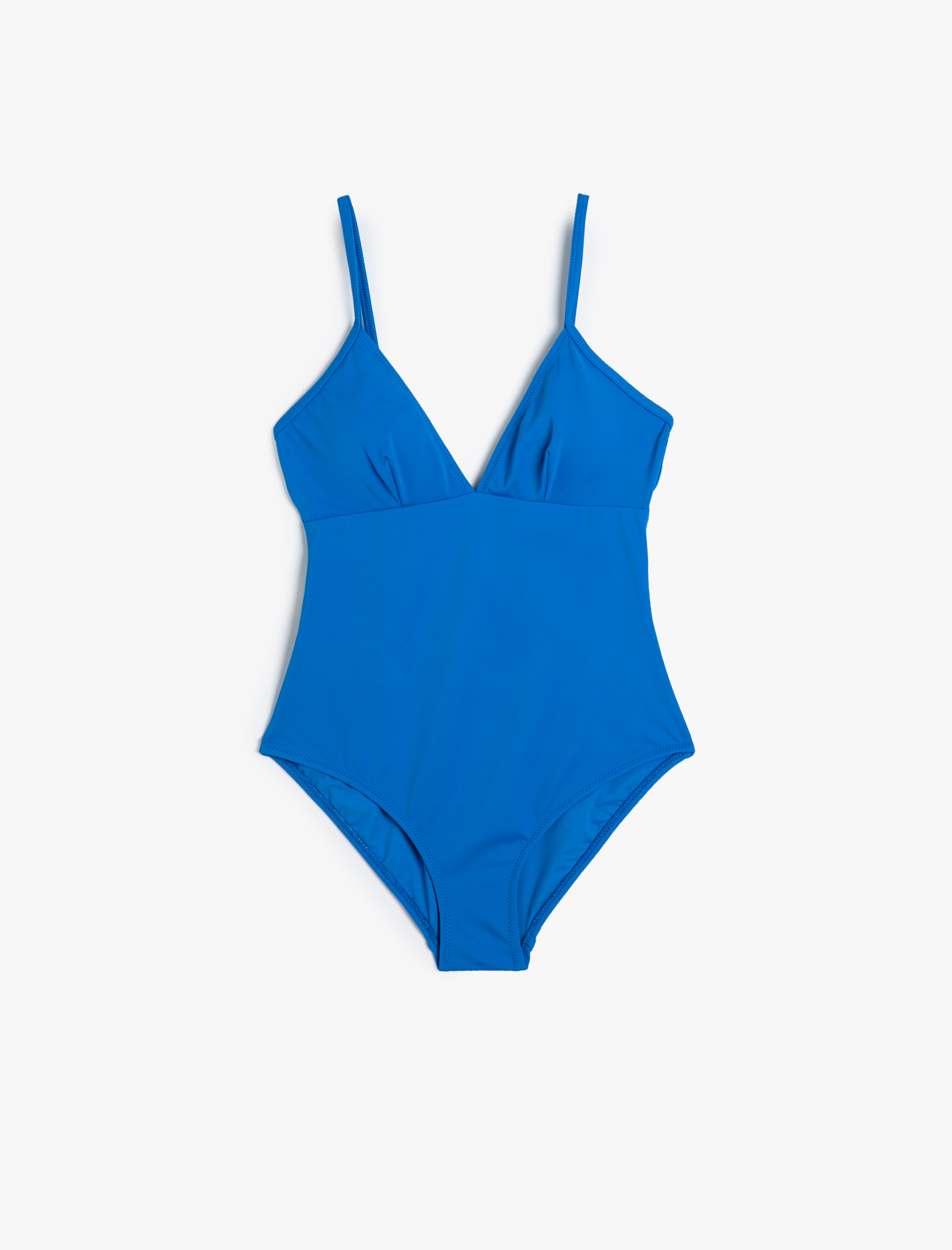   İnce Askılı Mayo V Yaka Kaplı