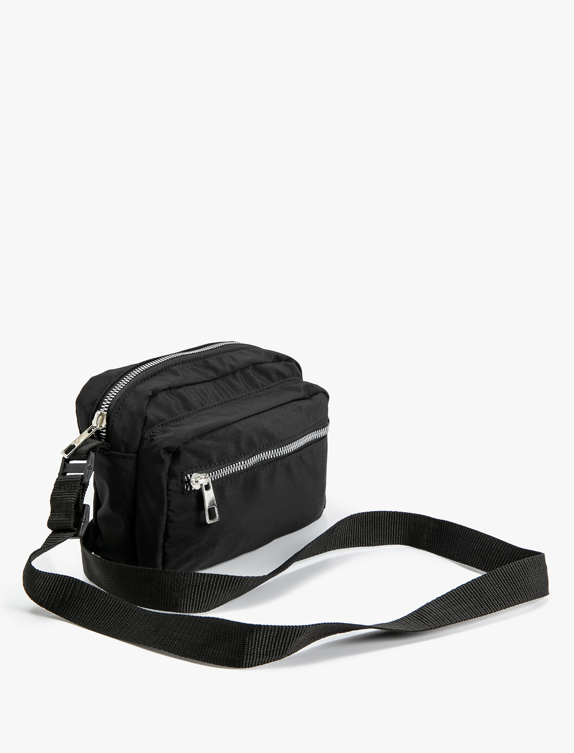 Kadın Küçük Çapraz Çanta Fermuarlı Askılı