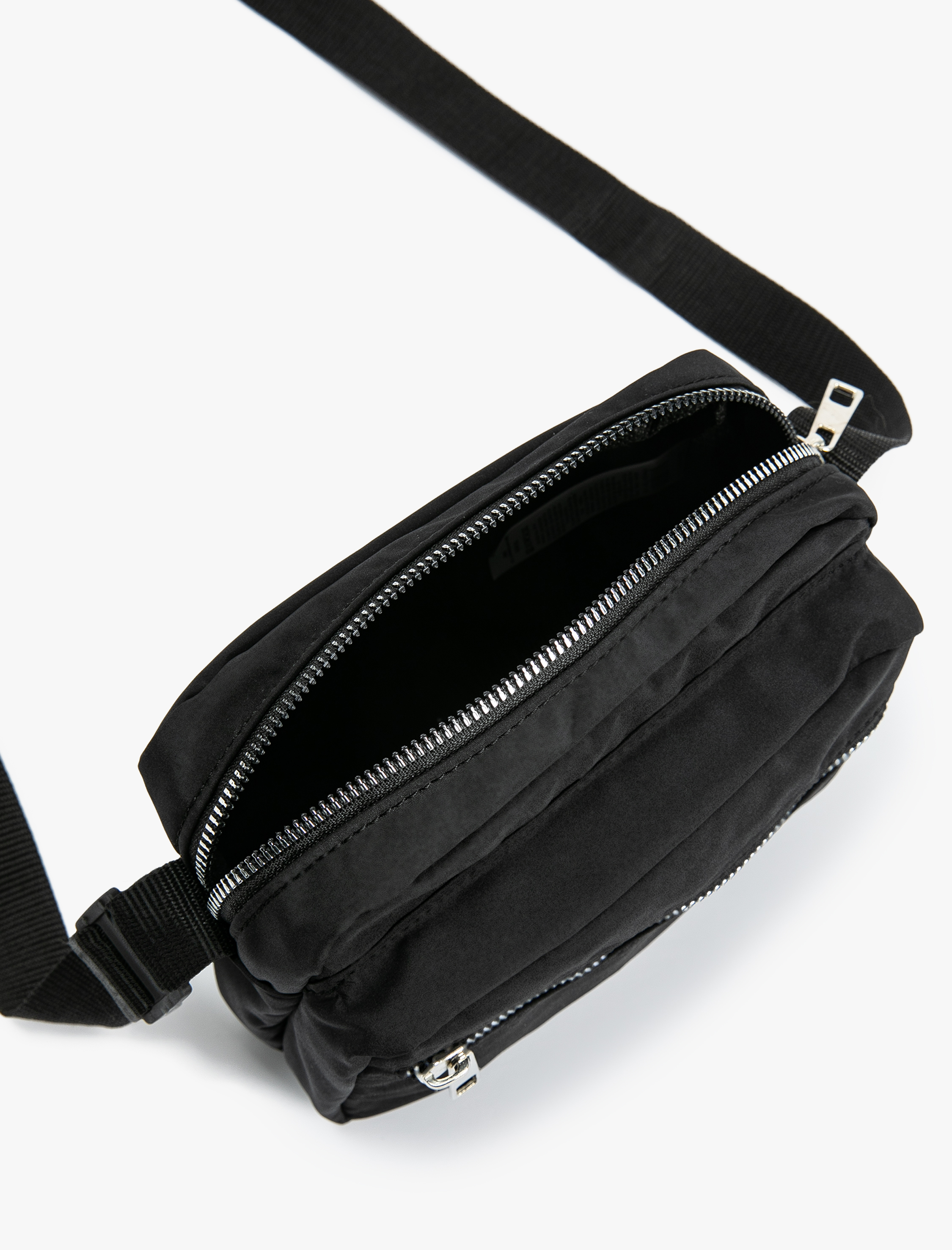 Kadın Küçük Çapraz Çanta Fermuarlı Askılı