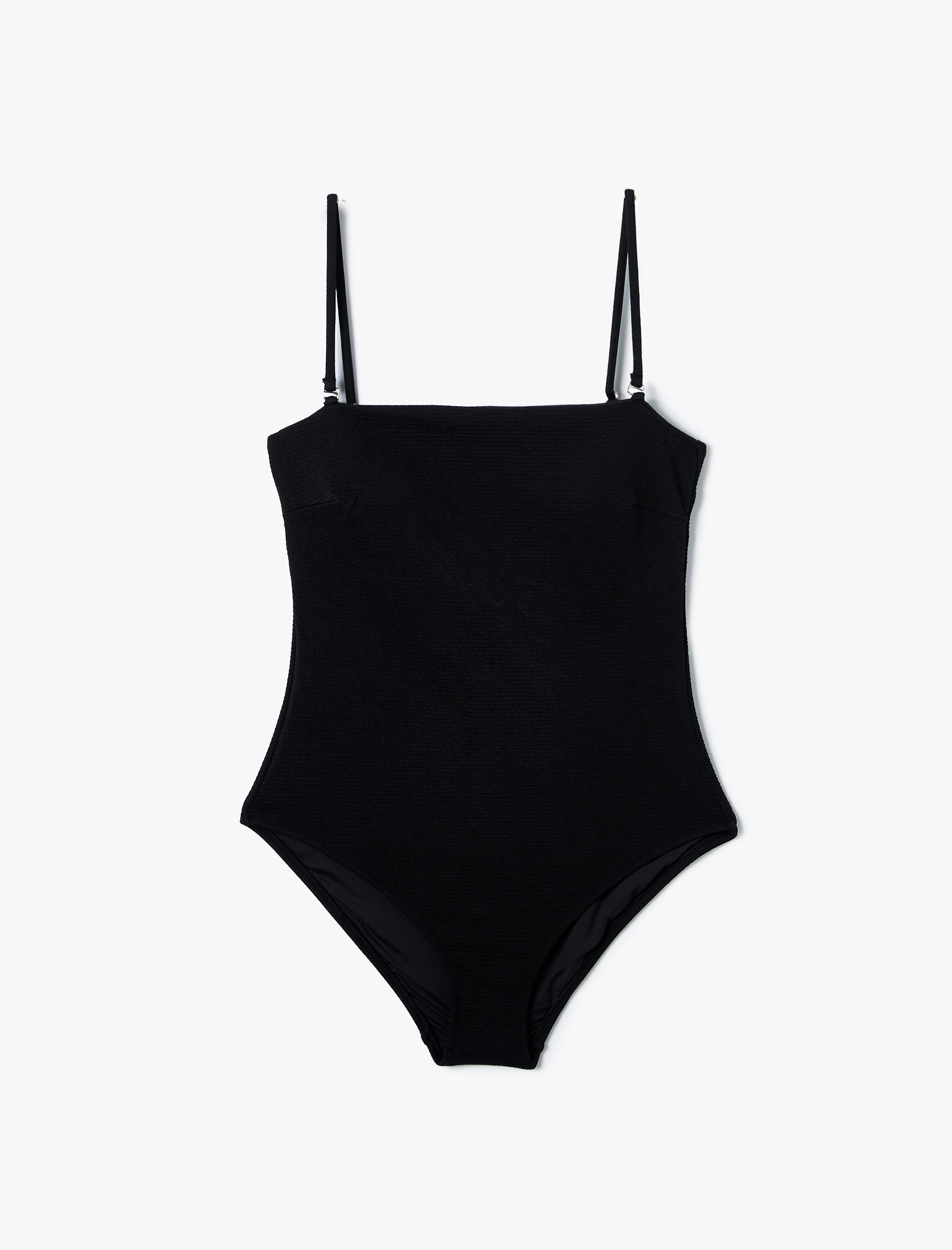   Straplez Mayo Çıkarılabilir Askılı Kaplı Dokulu