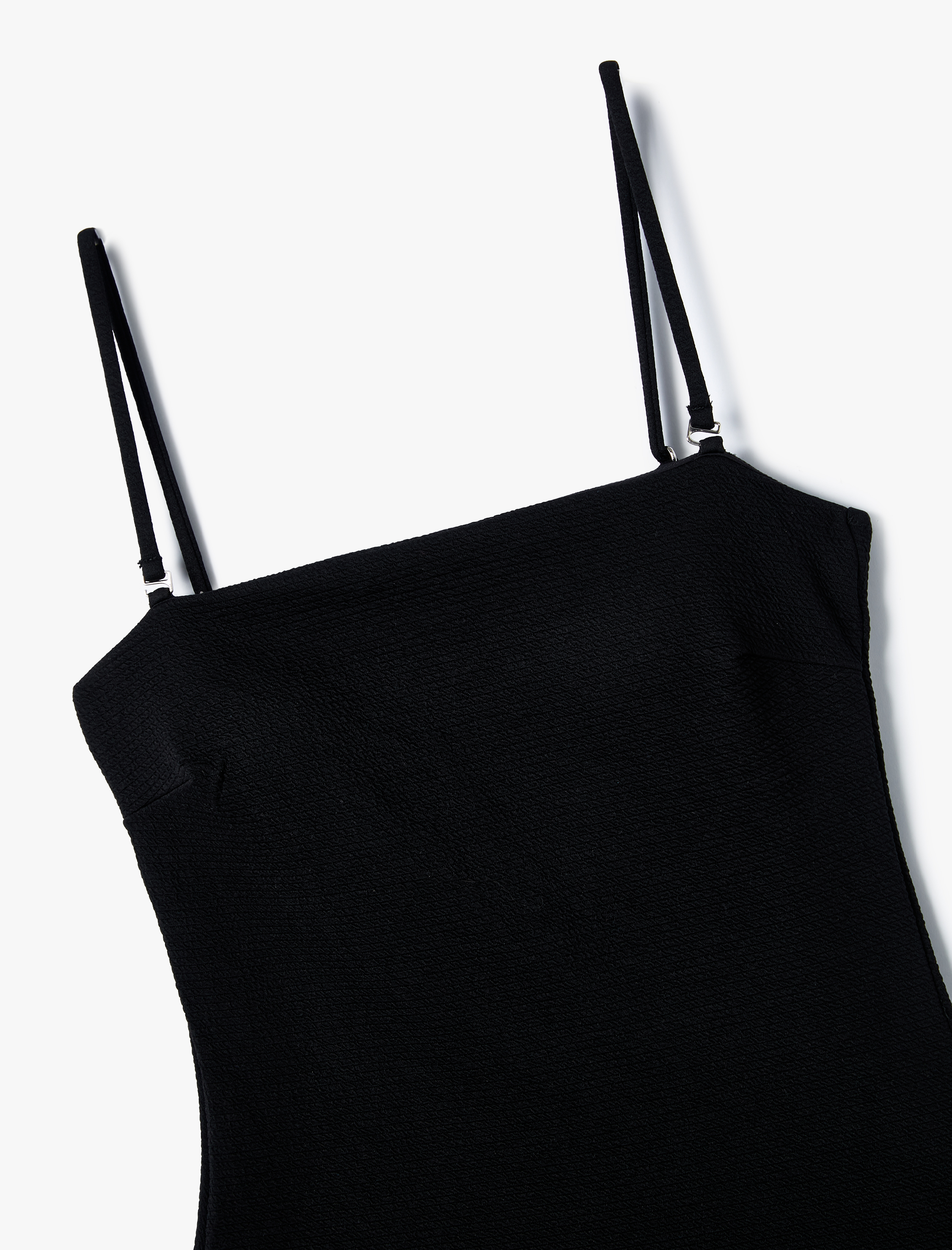   Straplez Mayo Çıkarılabilir Askılı Kaplı Dokulu