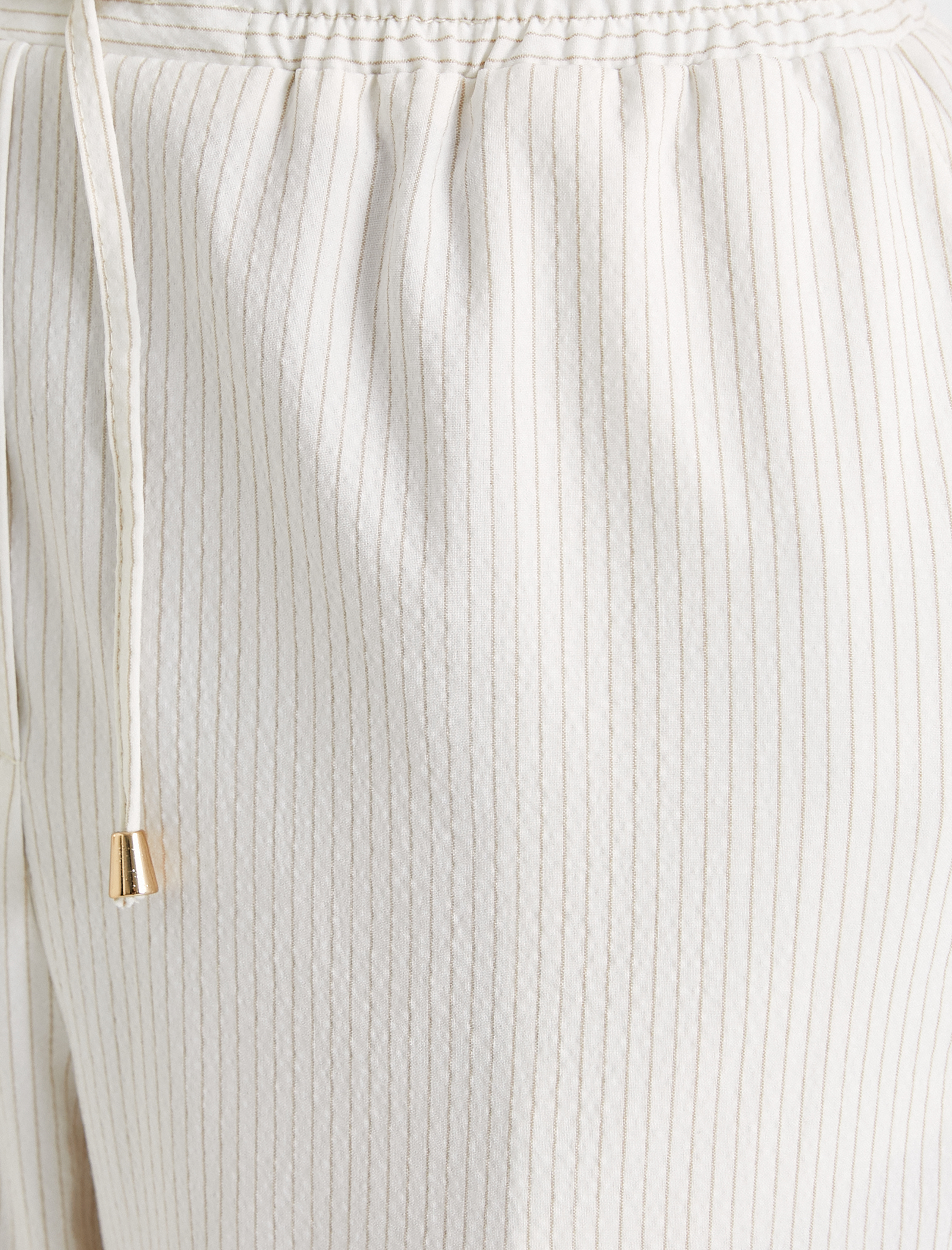   Havuç Pantolon Beli Bağcıklı Yüksek Bel Cep Detaylı