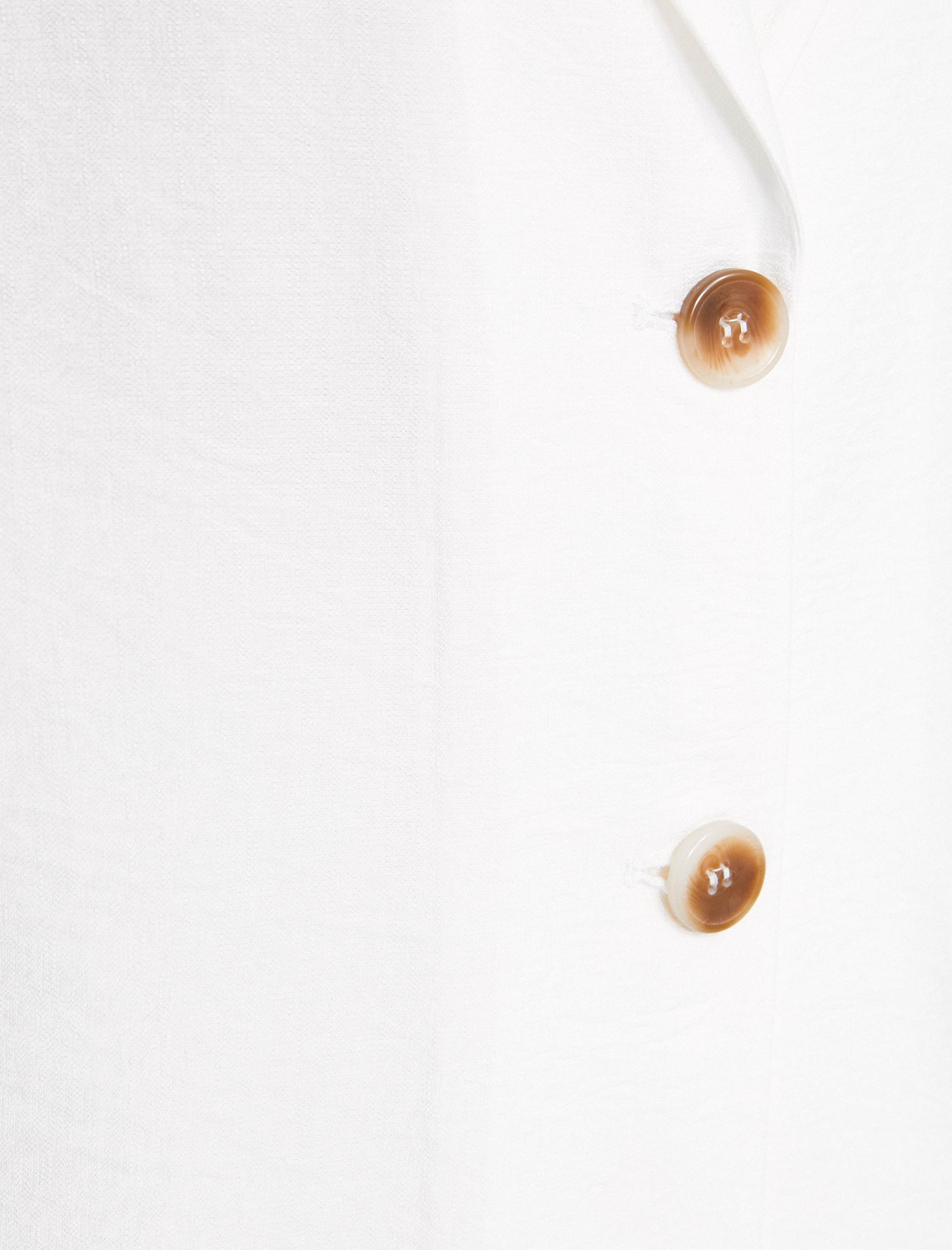   Blazer Ceket Kruvaze Düğmeli Viskon