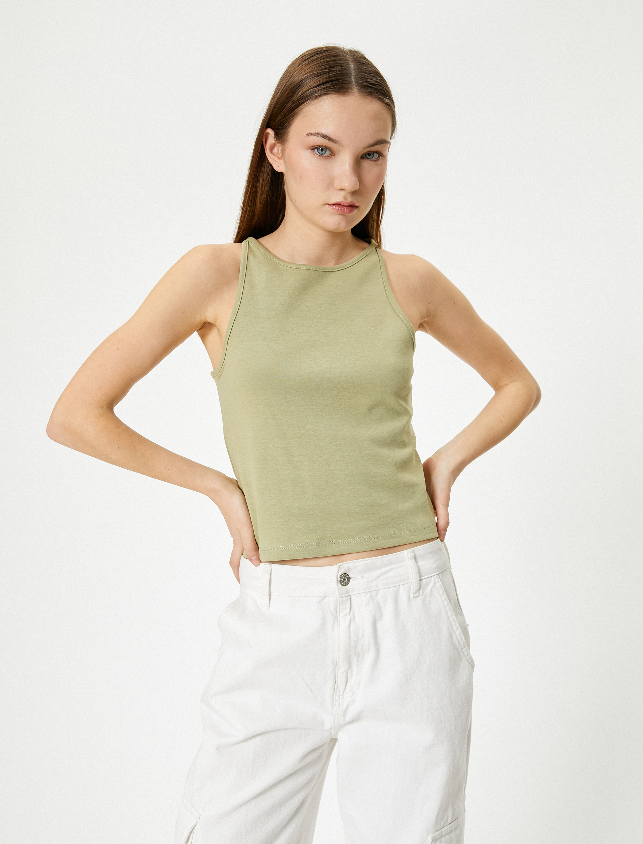   Bisiklet Yaka Atlet Slim Fit