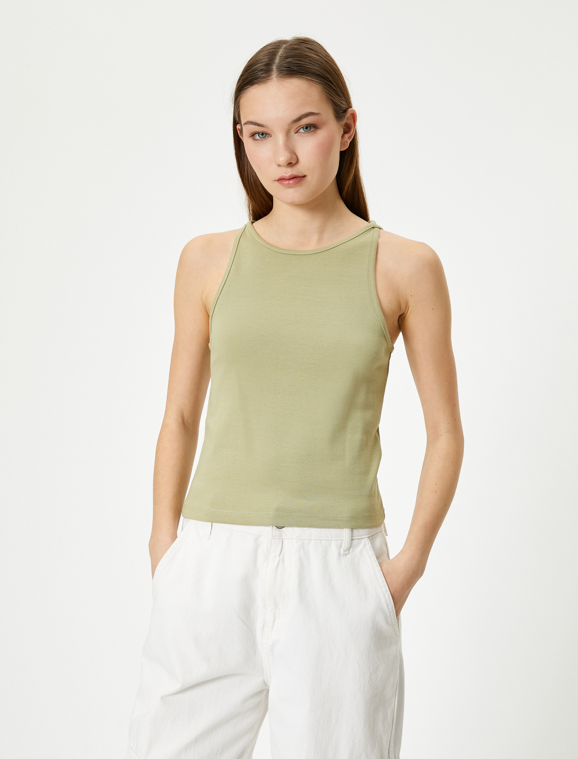   Bisiklet Yaka Atlet Slim Fit