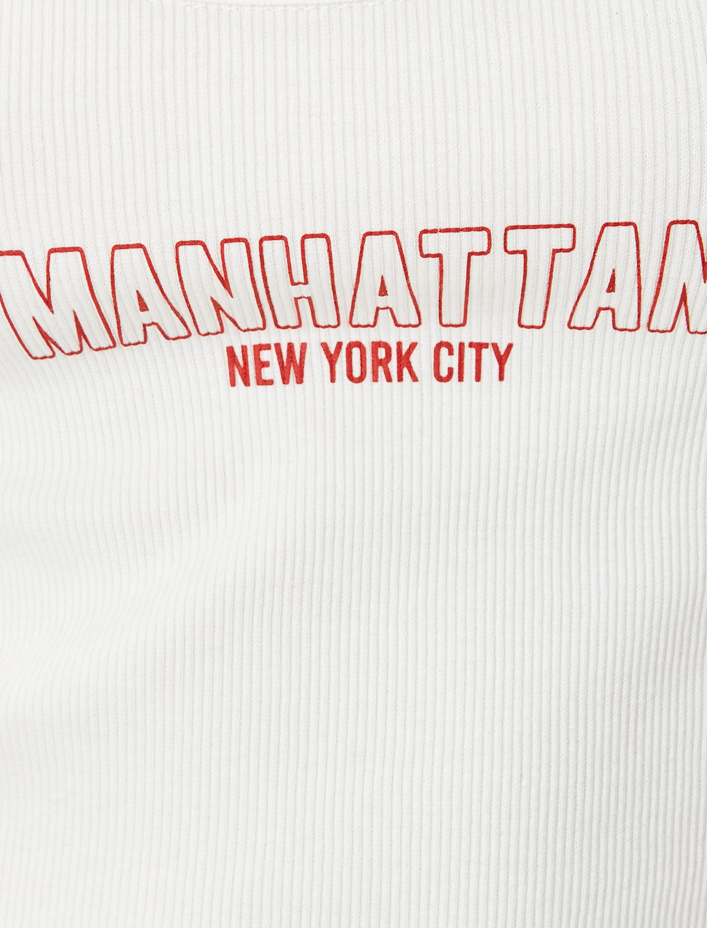   Askılı Kısa Atlet Baskılı Ribanalı Pamuklu