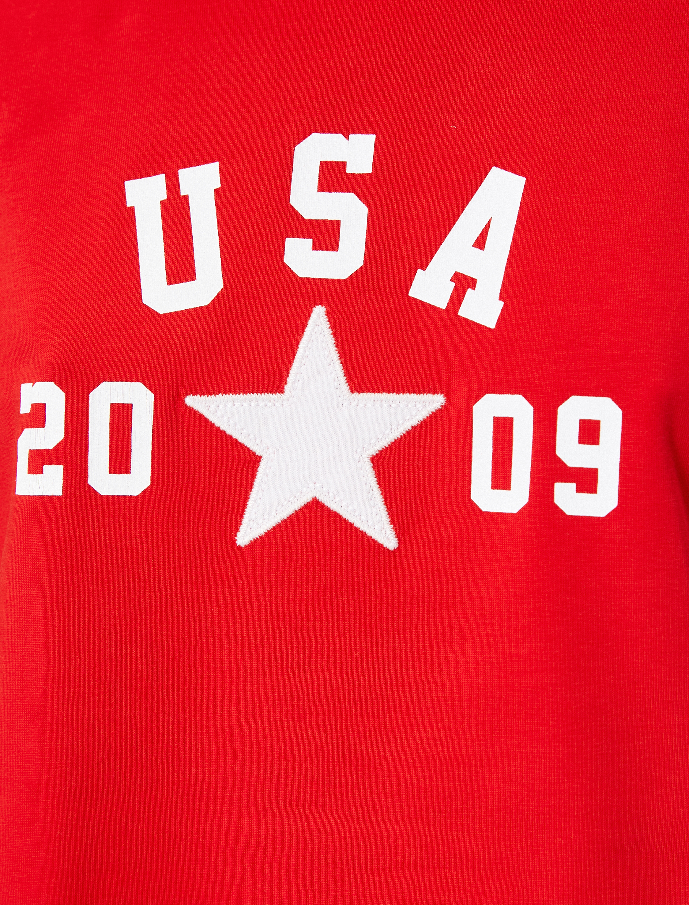   Kısa Kolsuz Tişört Kolej Temalı Baskılı Bisiklet Yaka Pamuklu