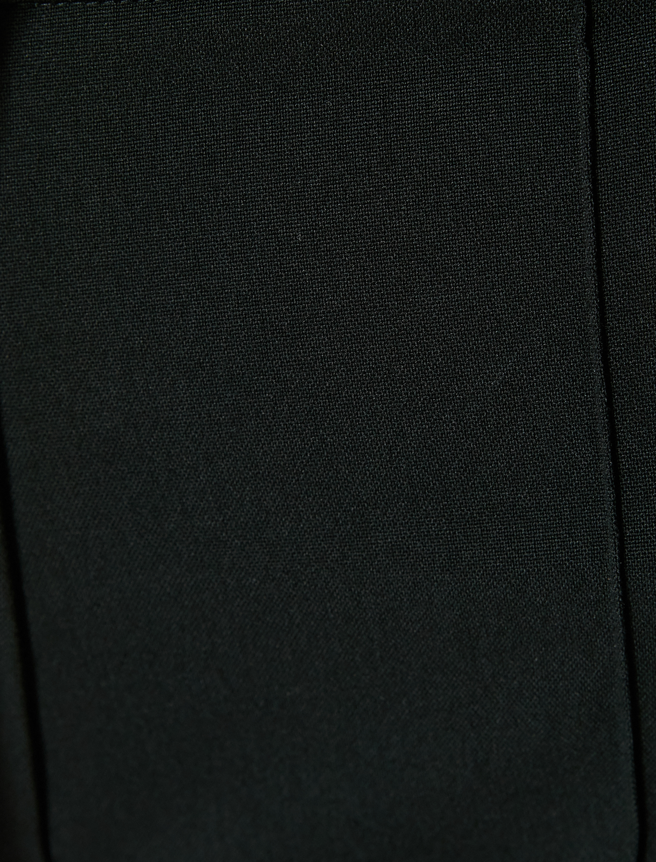   Kumaş Palazzo Pantolon Nervürlü Yüksek Bel