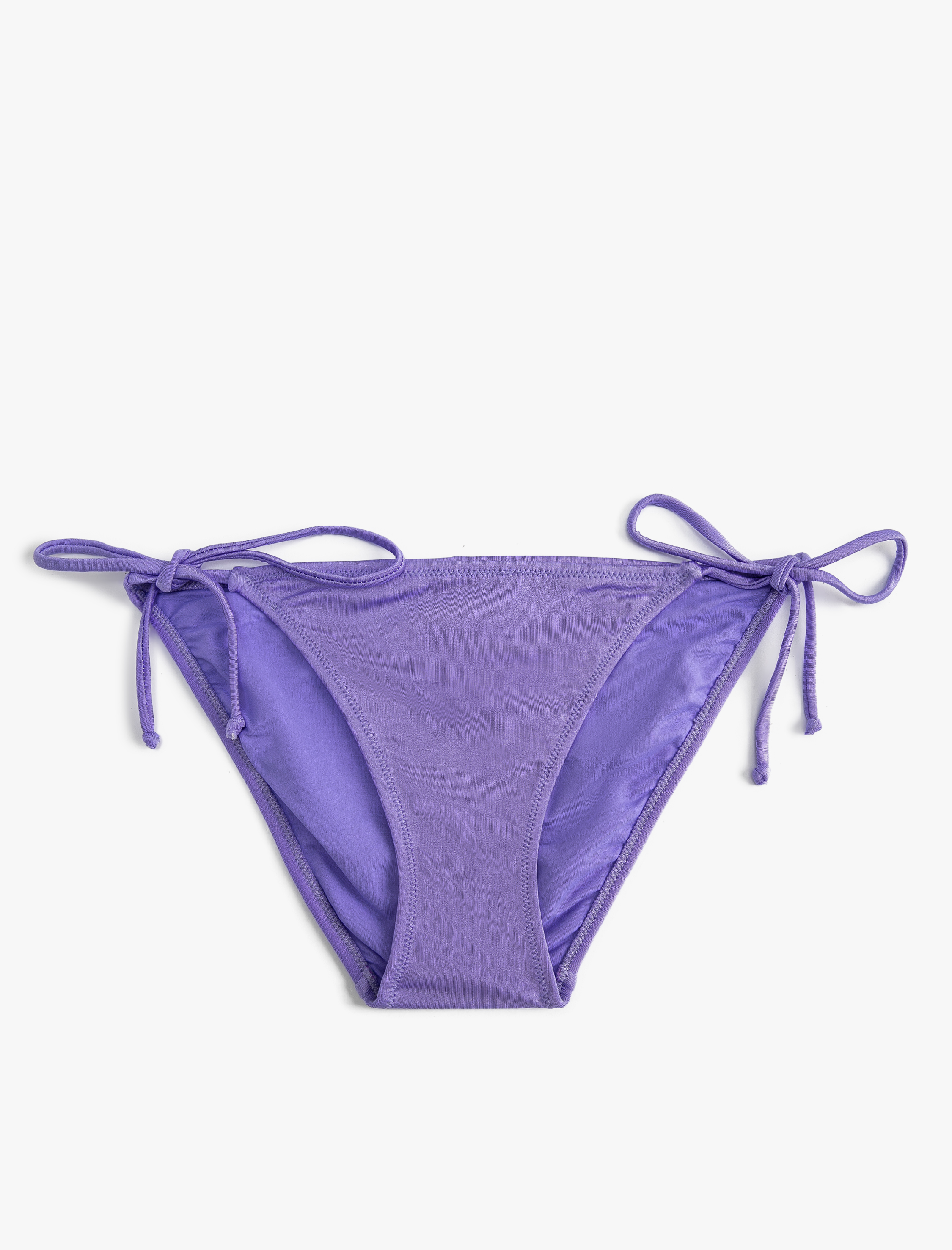   Parlak Brazilian Bikini Altı Yanları Bağlama Detaylı