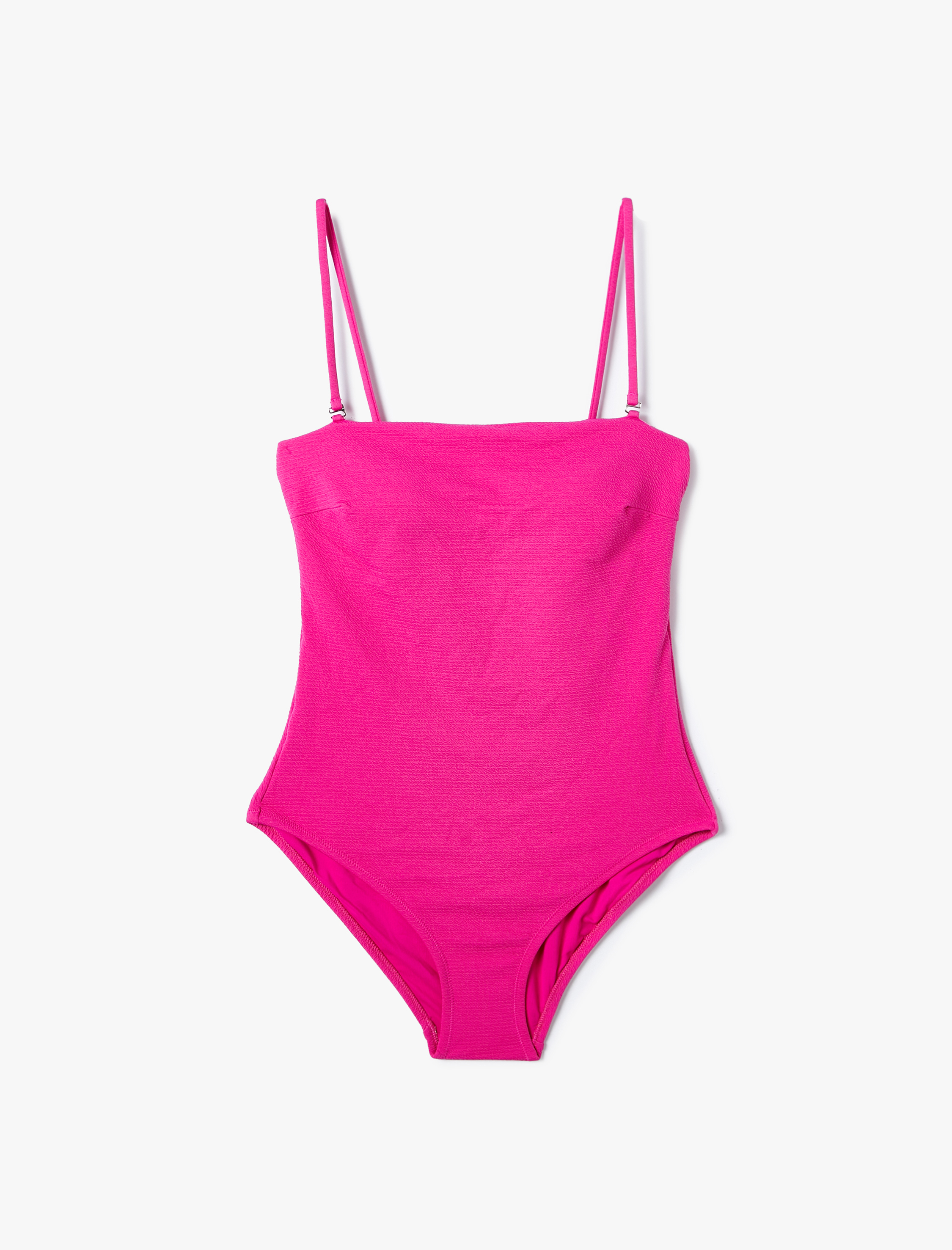   Straplez Mayo Çıkarılabilir Askılı Kaplı Dokulu