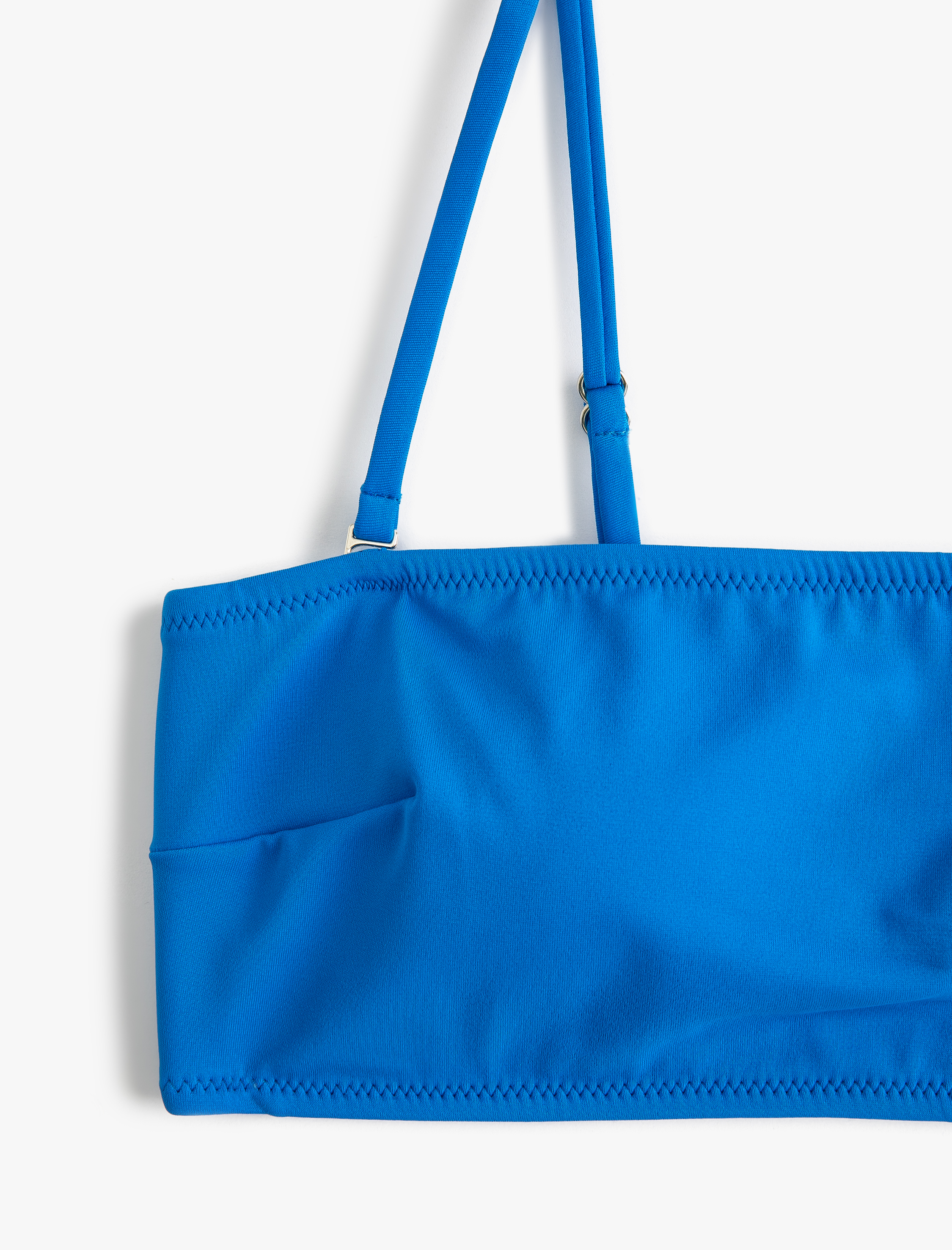   Straplez Bikini Üstü Çıkarılabilir Askılı Kaplı