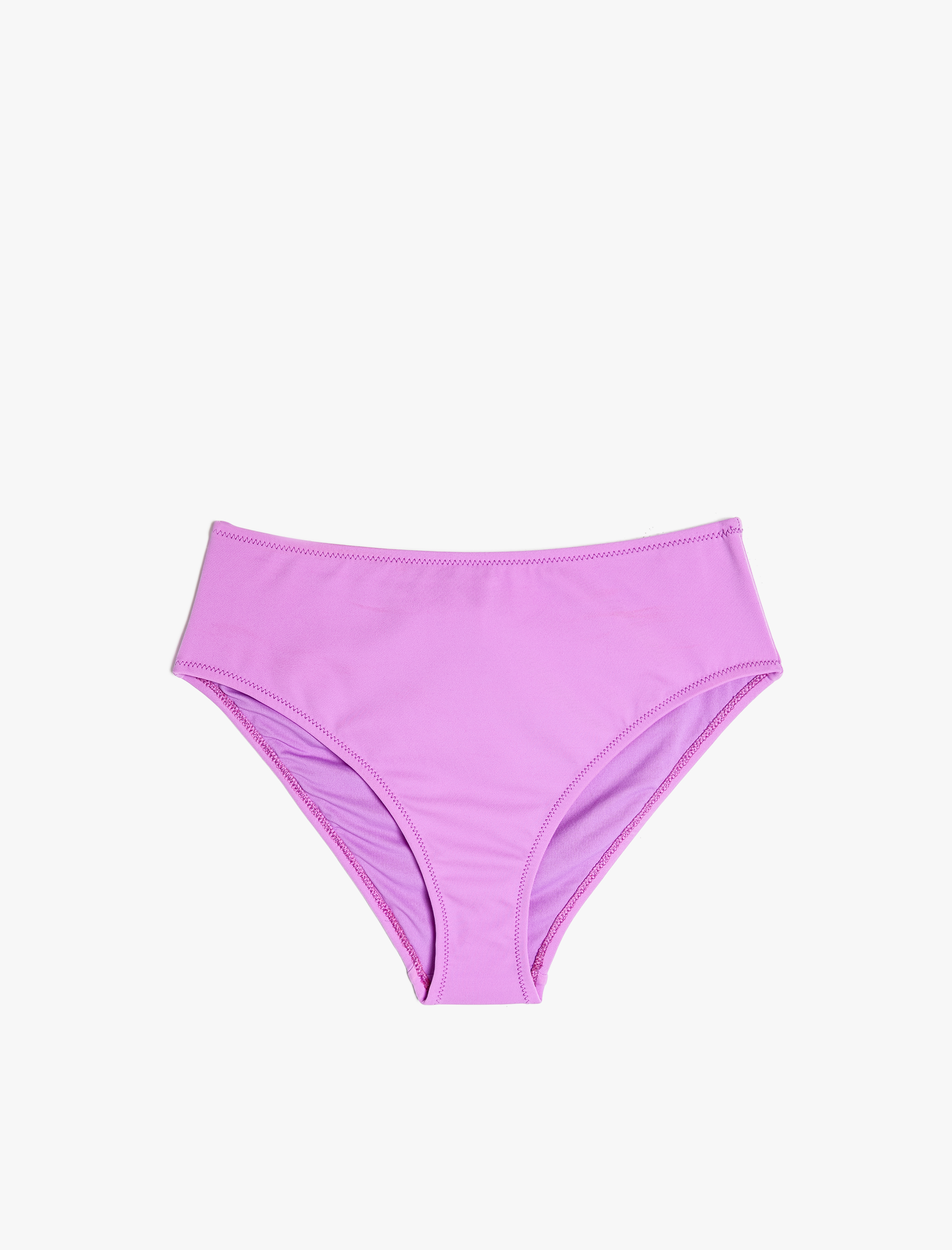   Yüksek Bel Bikini Altı Mat Kumaş