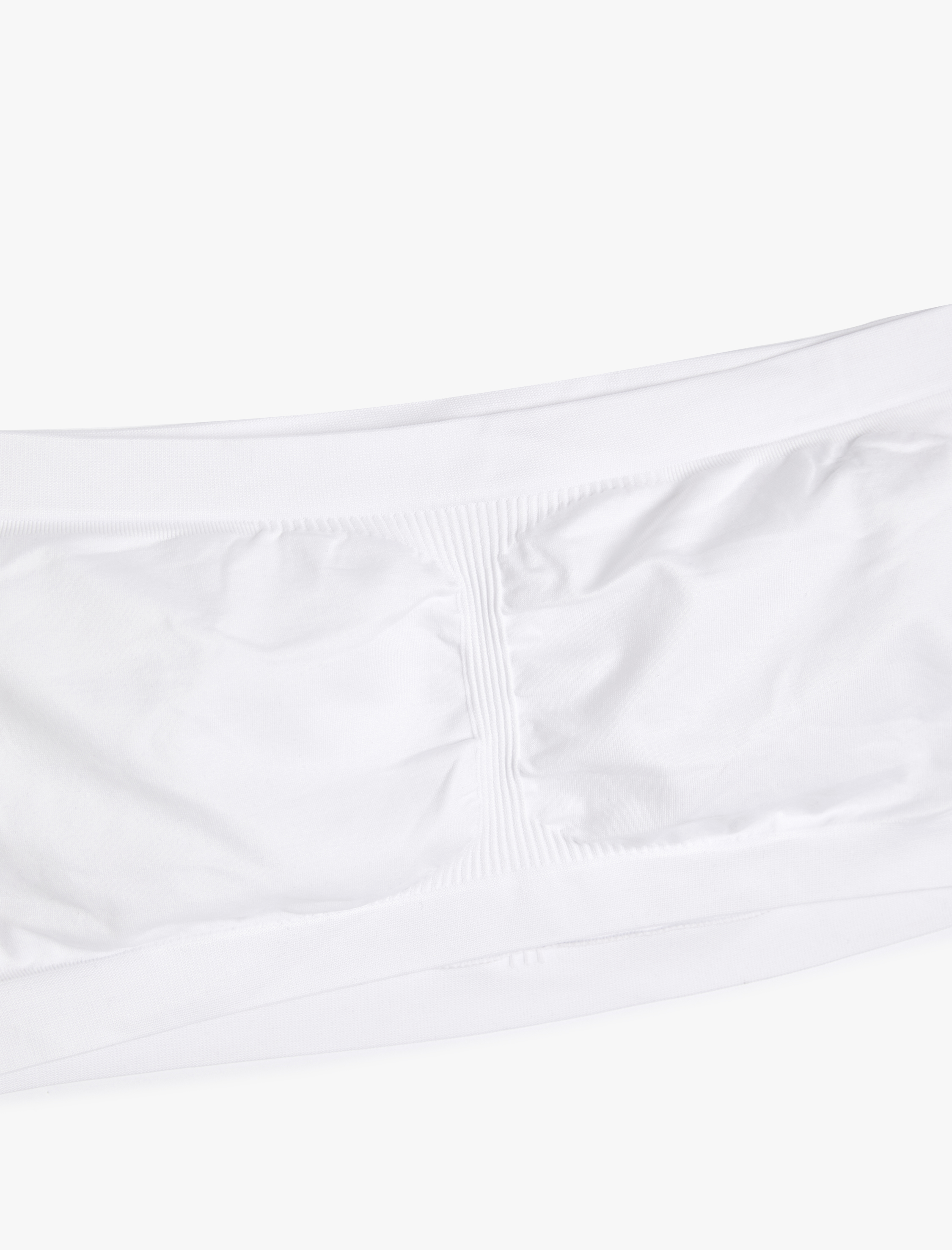   Straplez Süper Crop Atlet Ribanalı