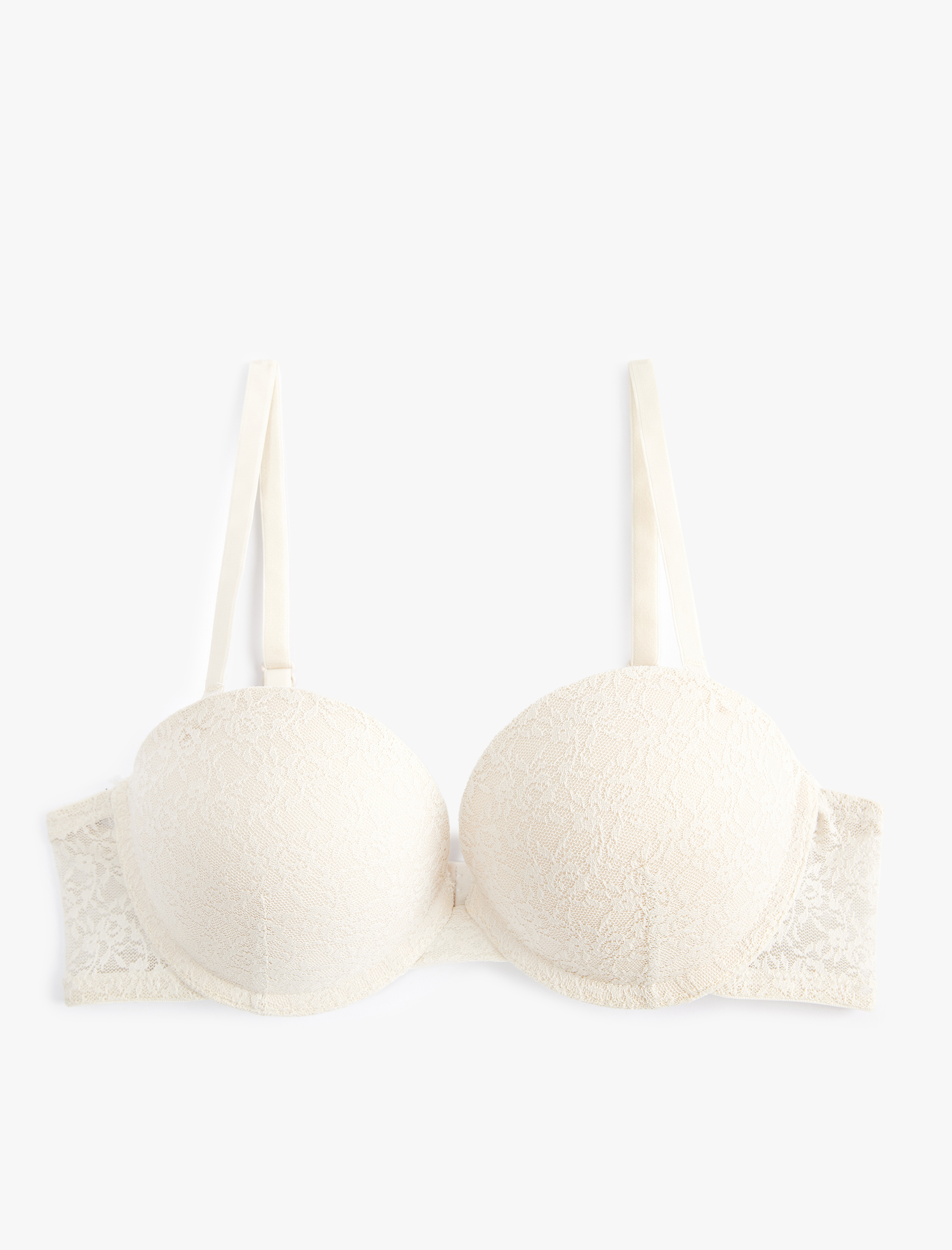   Ekstra Dolgulu Sütyen Balenli Dantelli