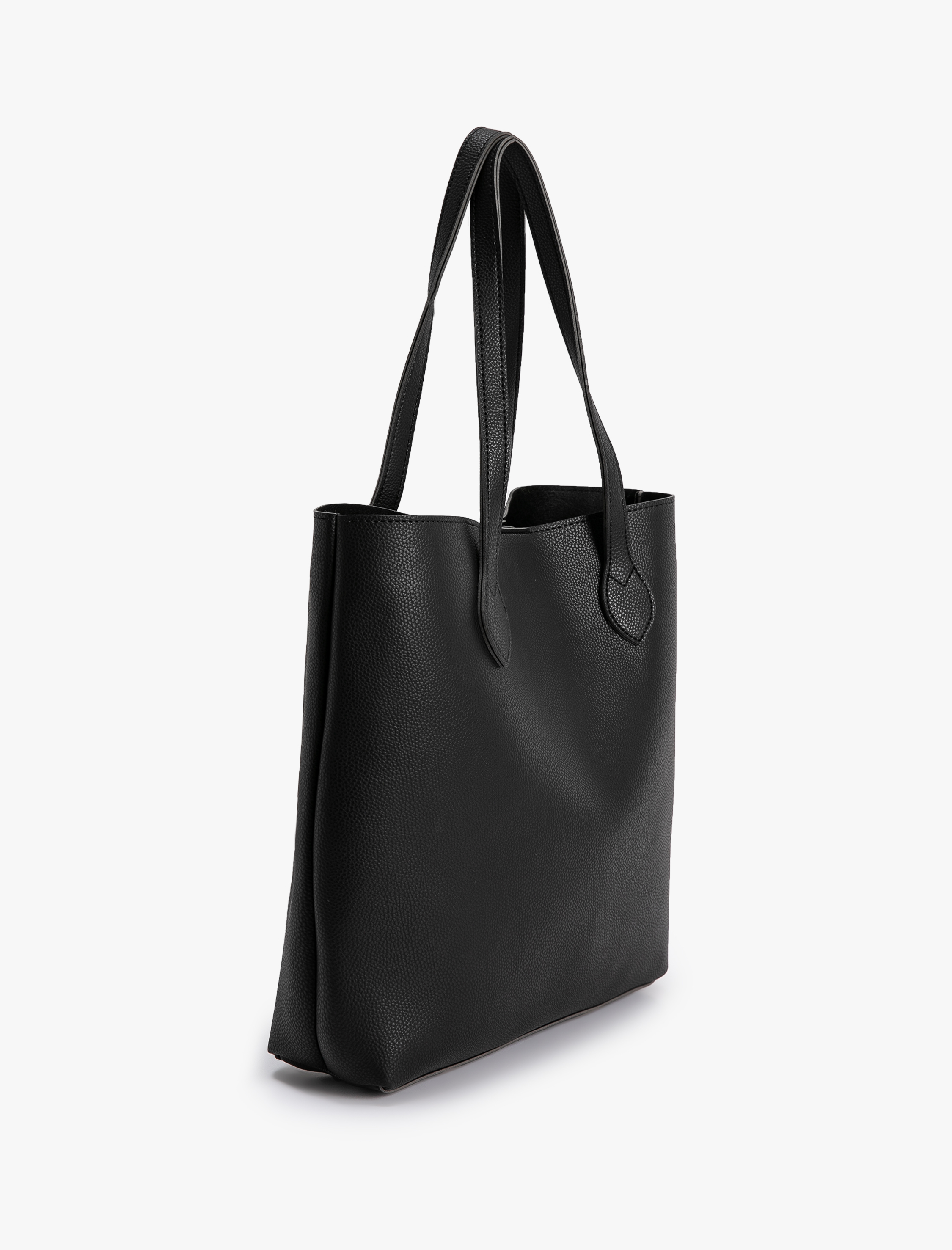  Kadın Tote Çanta Suni Deri Çift Saplı