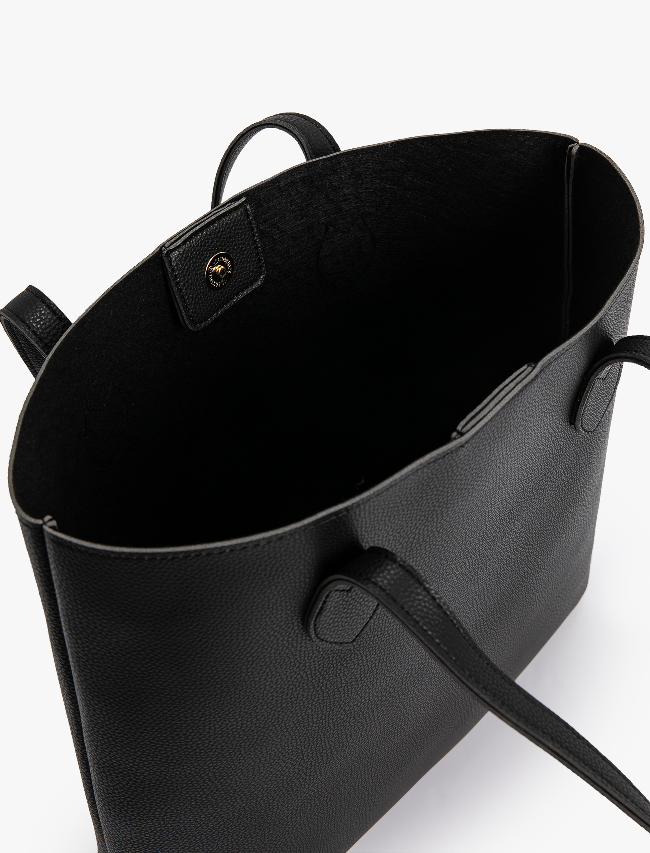  Kadın Tote Çanta Suni Deri Çift Saplı