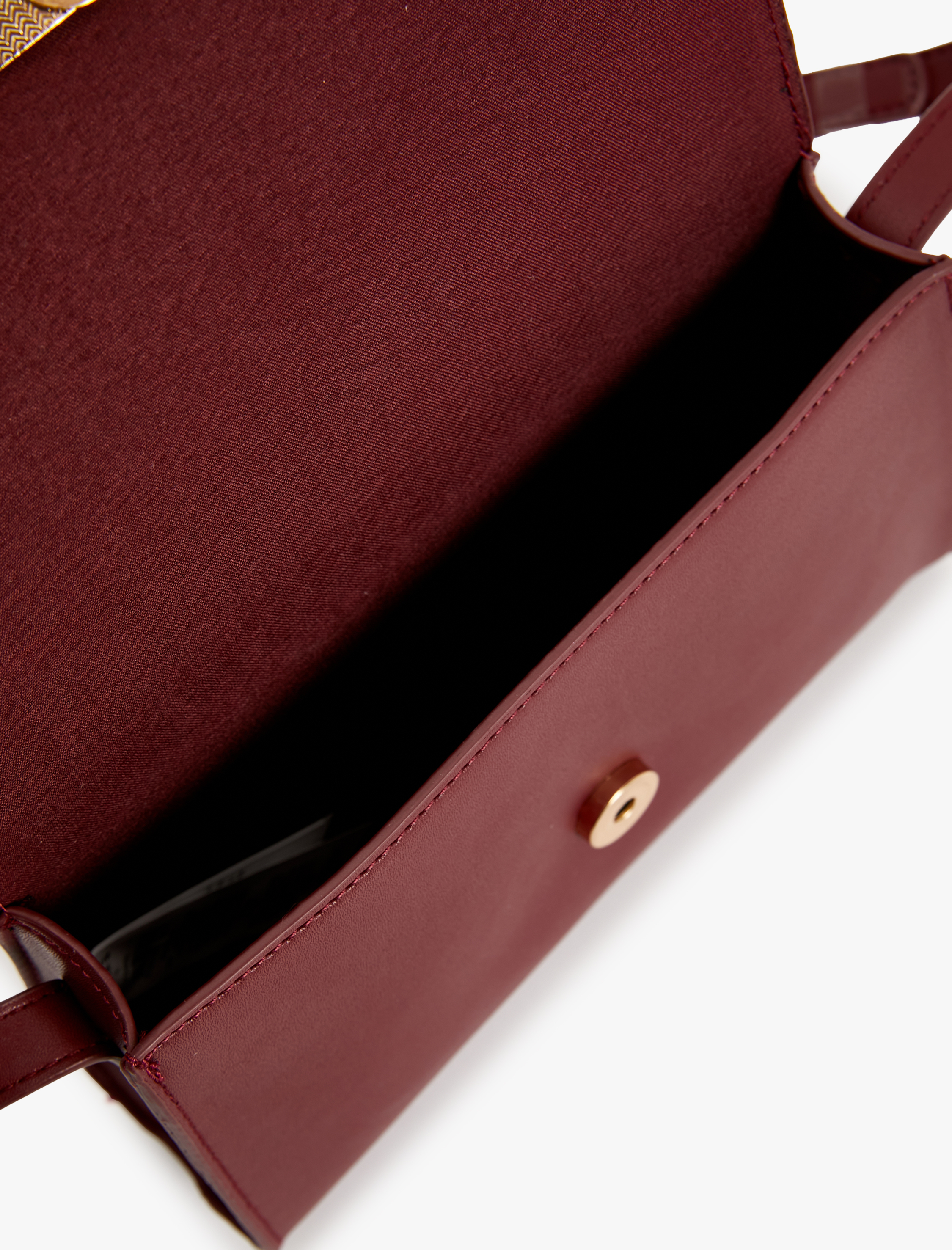  Kadın Vintage Çanta Metal Aksesuar Detaylı Suni Deri