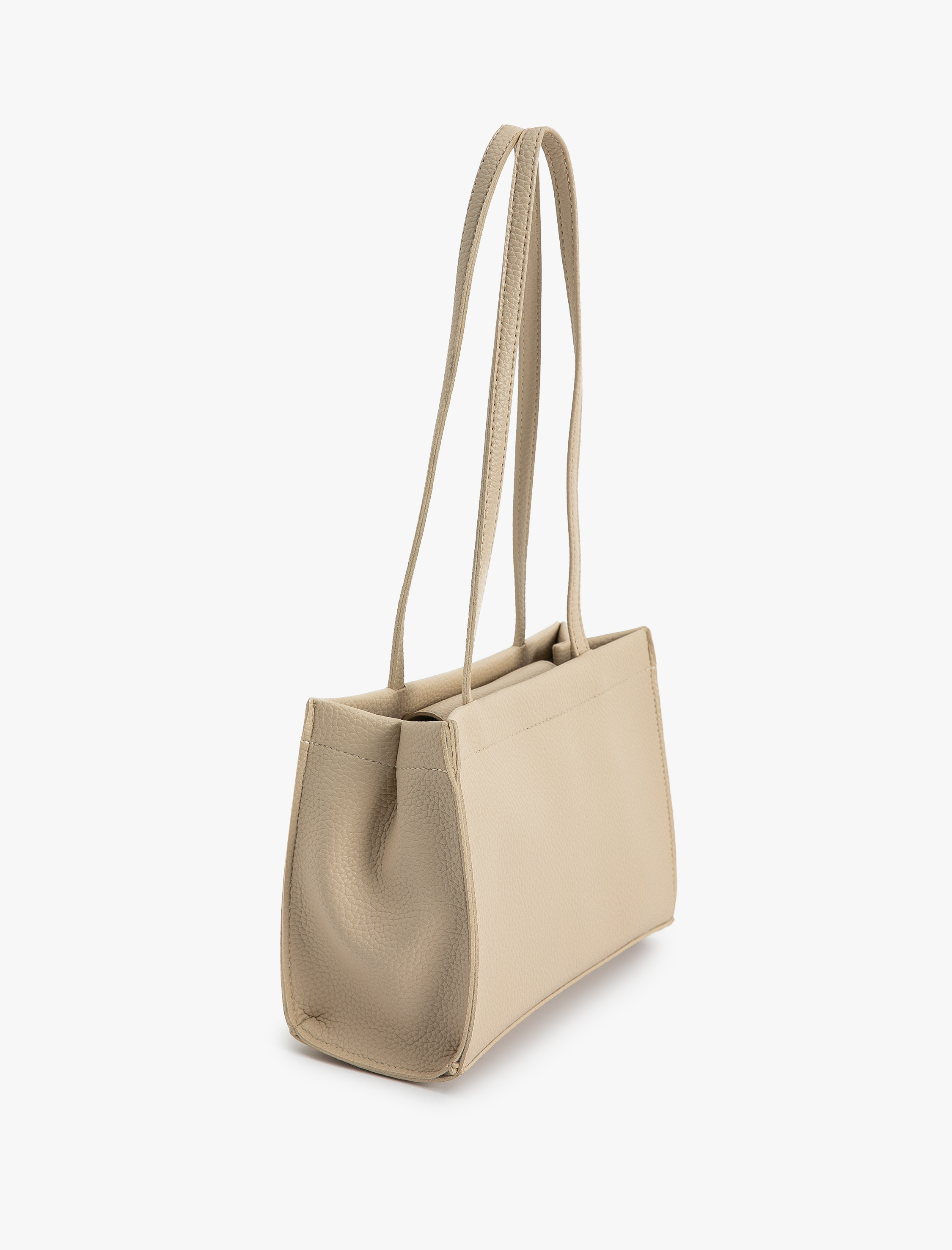  Kadın Suni Deri Tote Çanta Çift Saplı