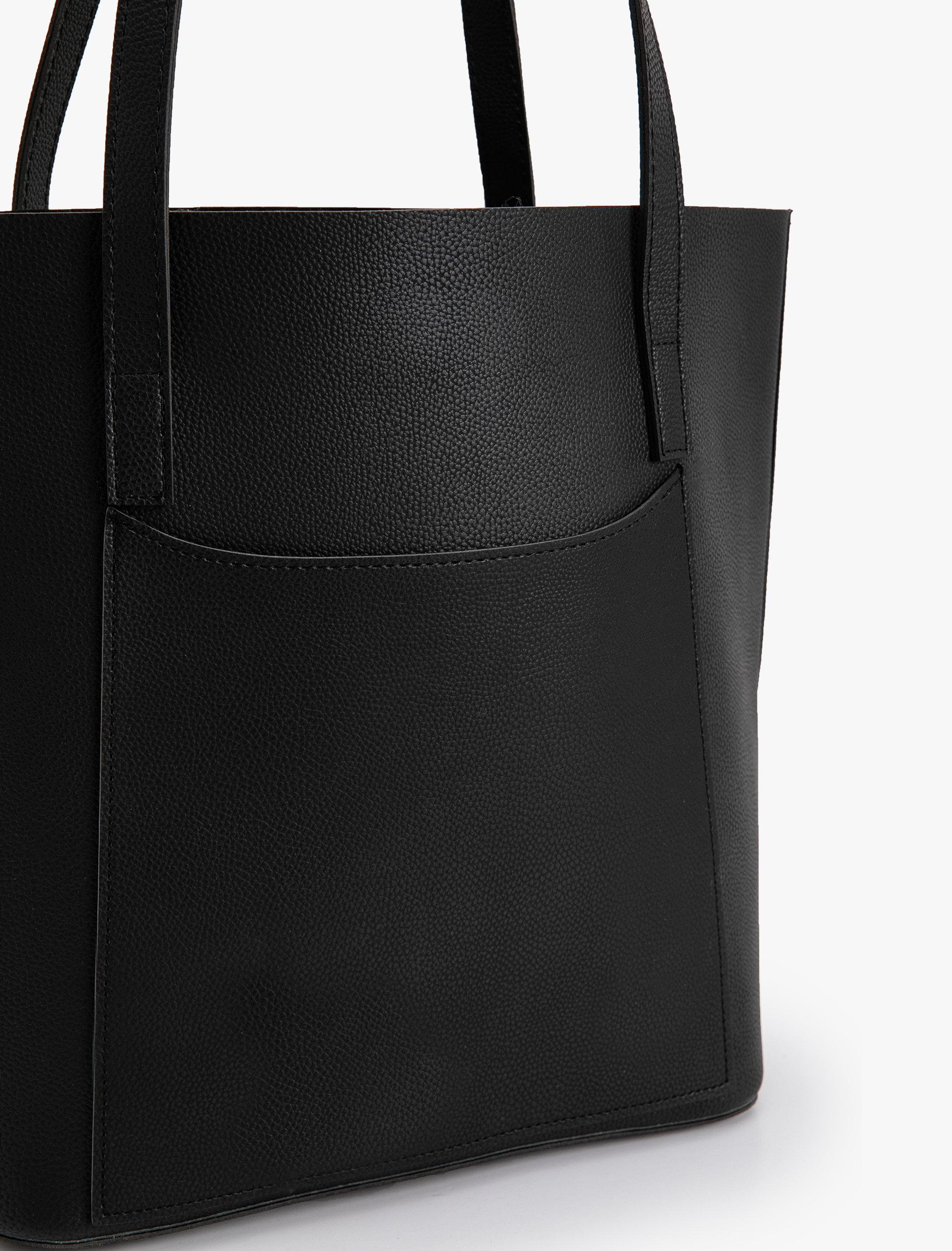  Kadın Tote Çanta Suni Deri Saplı