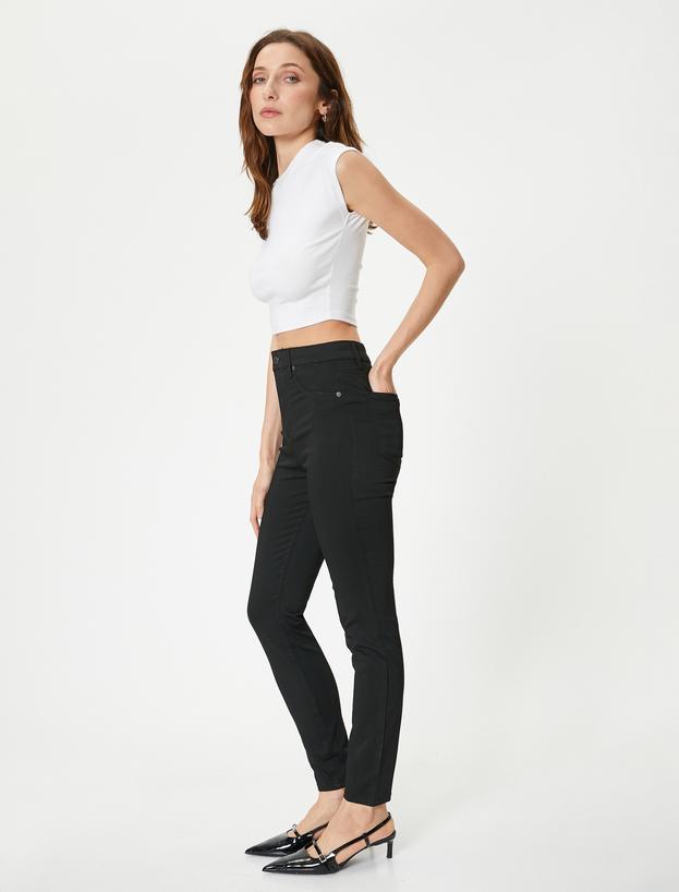 Dar Paça Kot Esnek Toparlayıcı Kot Pantolon -  Carmen Skinny Jeans_1