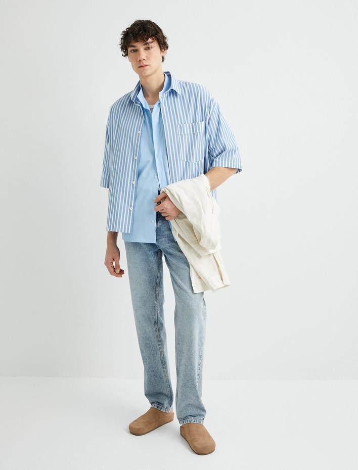  90’lar Slim Fit Kot Pantolon - Howland Jean